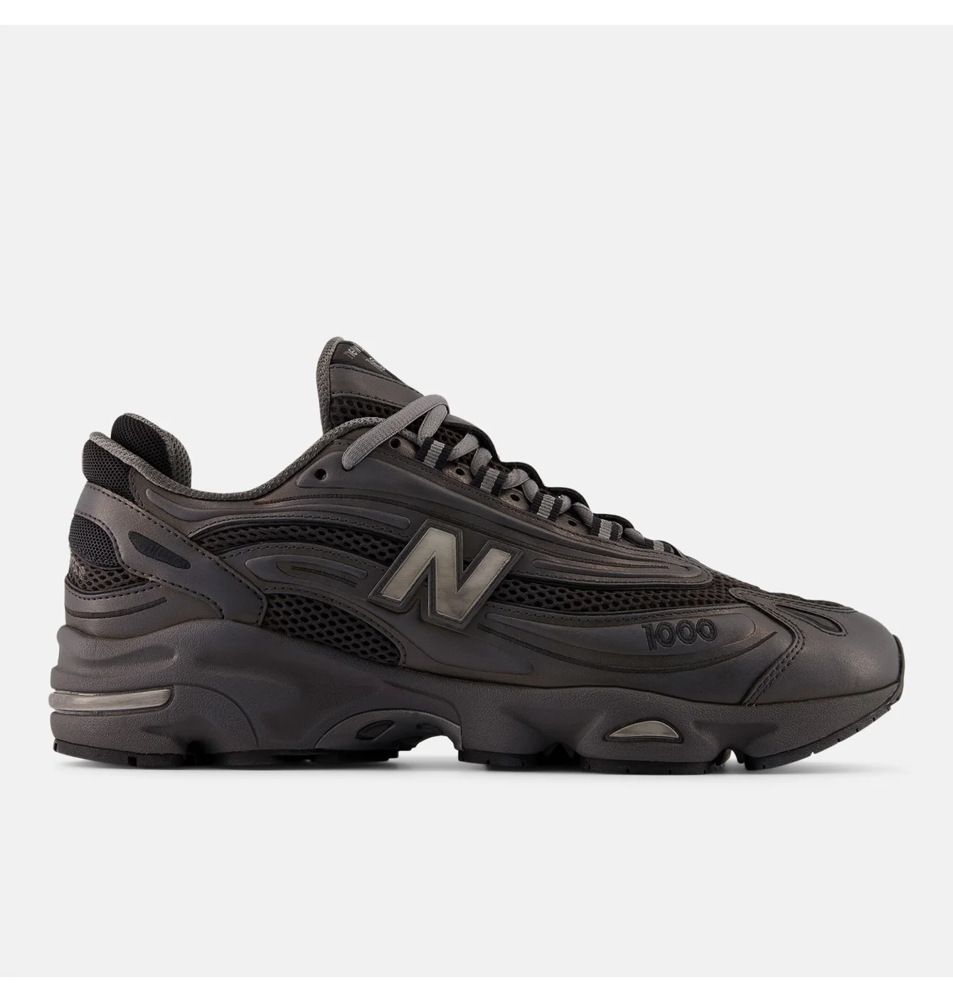Кросівки чоловічі New Balance 1000 Grey/Black M1000F