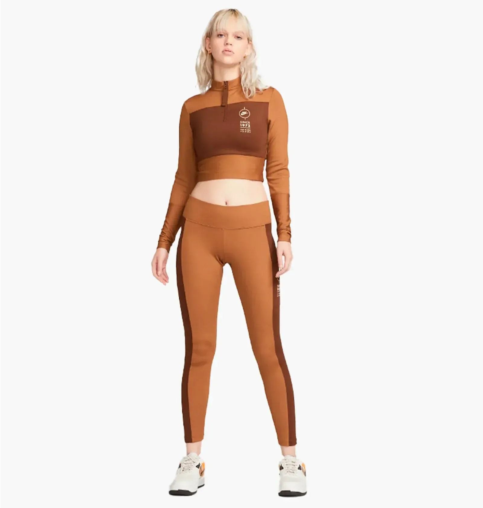 Спортивний костюм жіночий Nike Sportswear Tech Brown (FD4236-270__FD4237-270)