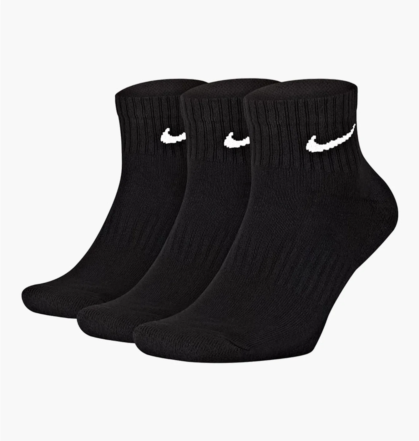 Шкарпетки унісекс Nike U Nk Everyday Cush Ankle (3 пари, утеплені) Black SX7667-010