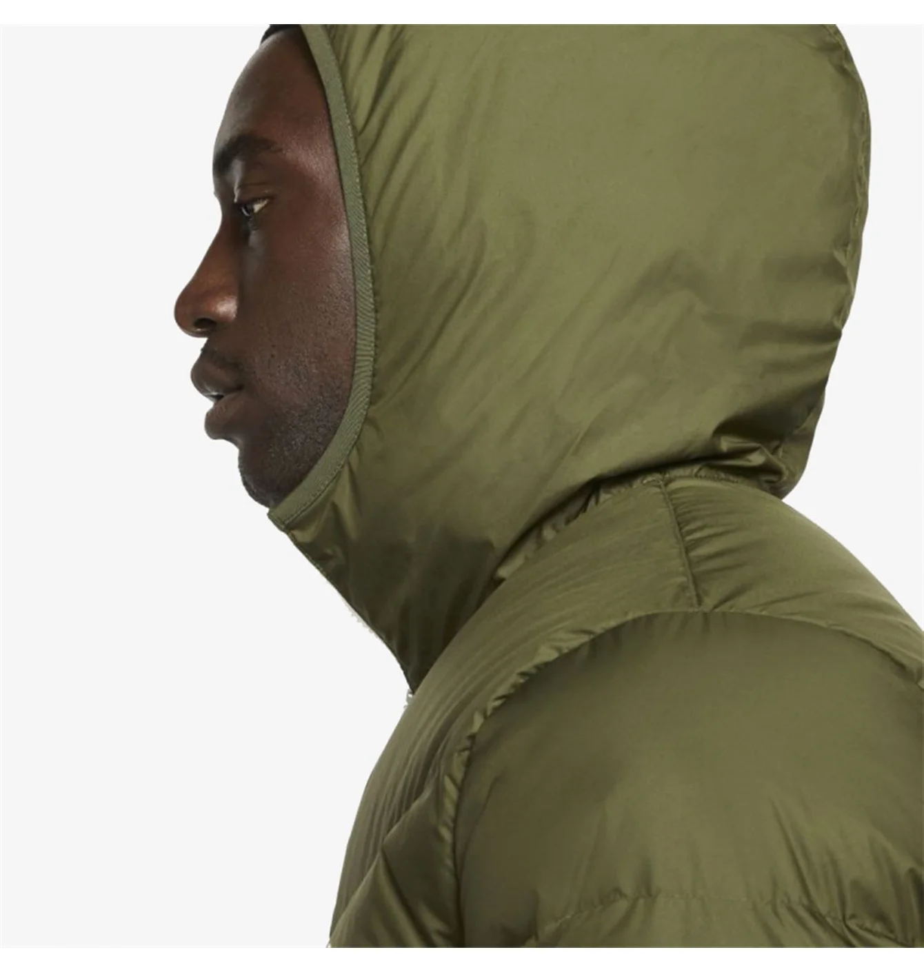 Пуховик чоловічий Nike Down Fill Hooded Jacket Olive DV5121-326