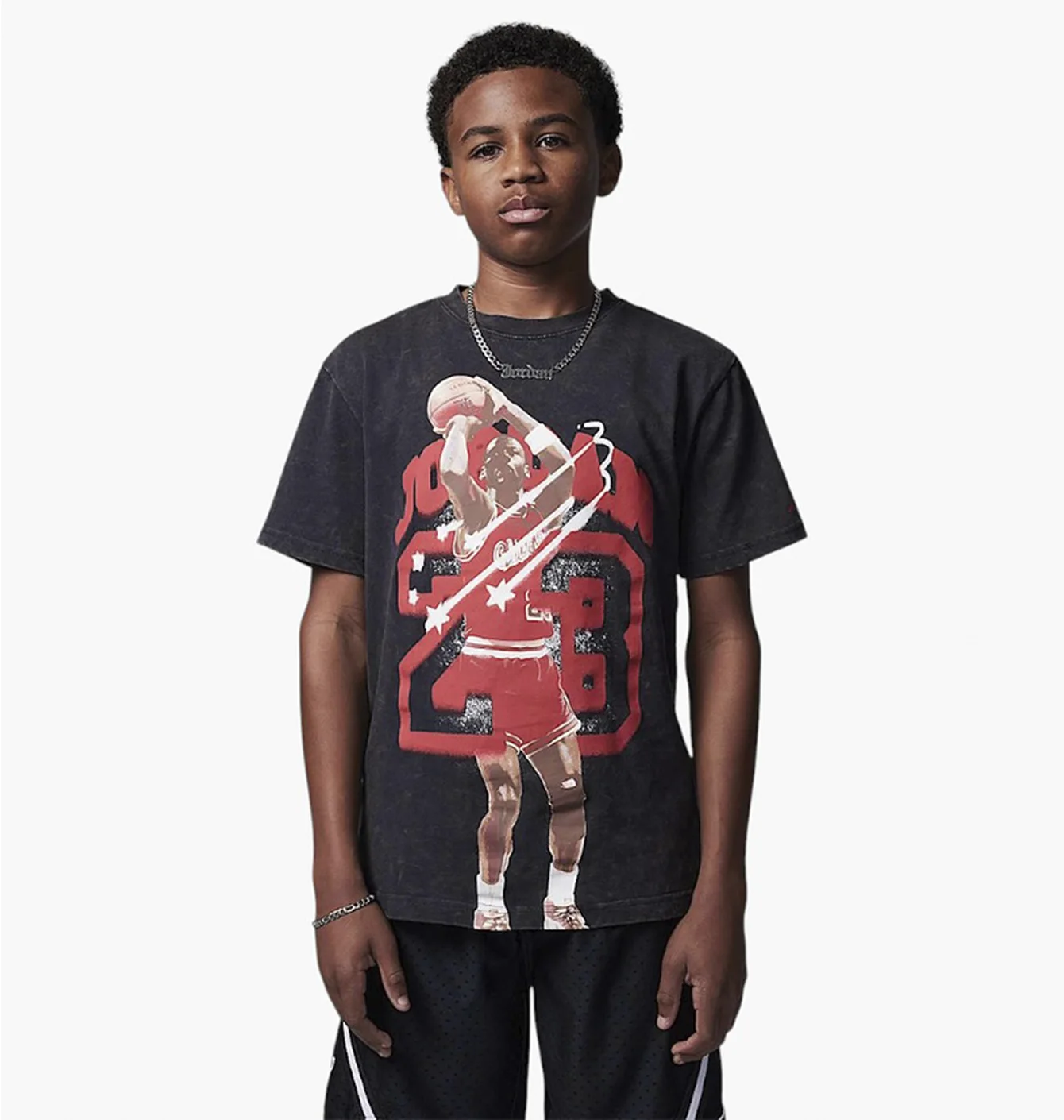 Футболка дитяча Air Jordan Kids 40Th Anniversary T-Shirt Grey IB9272-045
