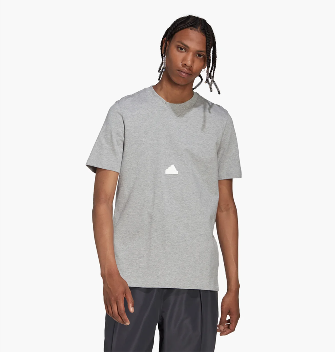 Футболка чоловіча Adidas Classic Tee Grey Hn1961