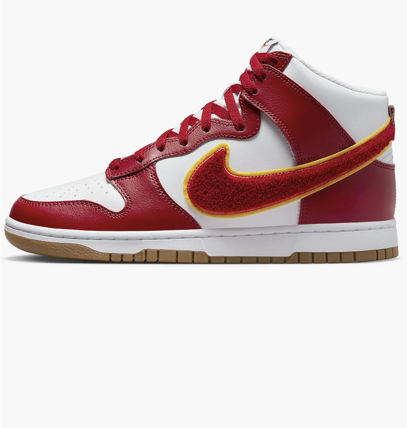 Кросівки чоловічі Nike Dunk Hi Retro University Red Dr8805-101