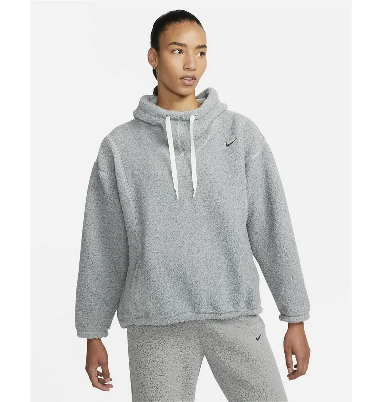 Кофта жіночі Nike Therma-Fit Grey (DD6470-073)