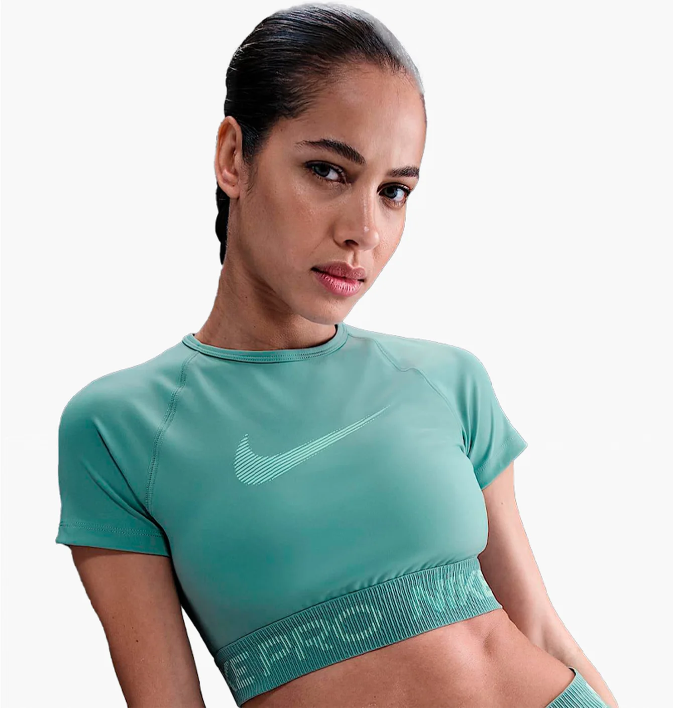 Топ жіночий Nike Pro Turquoise HV3673-017