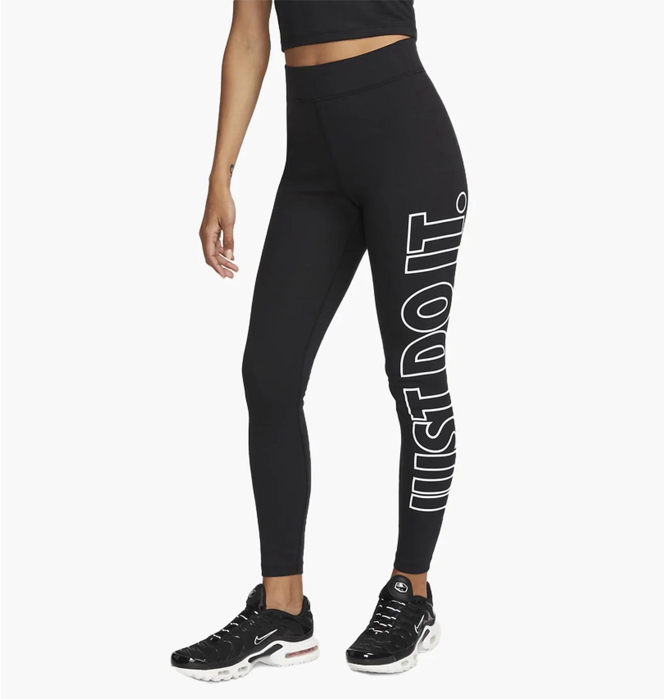 Легінси жіночі Nike Sportswear Classics Graphic High-Waisted Leggings Black DV7793-010