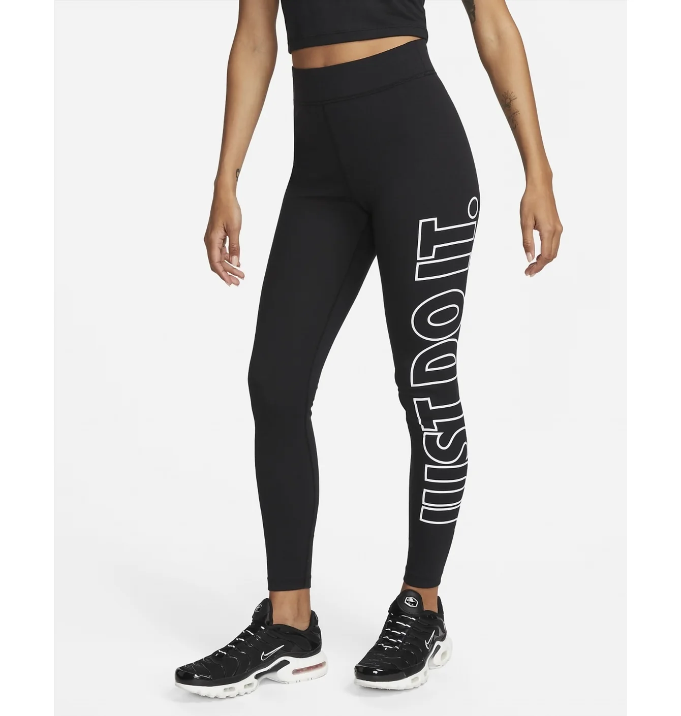Легінси жіночі Nike Sportswear Classics Graphic High-Waisted Leggings Black DV7793-010