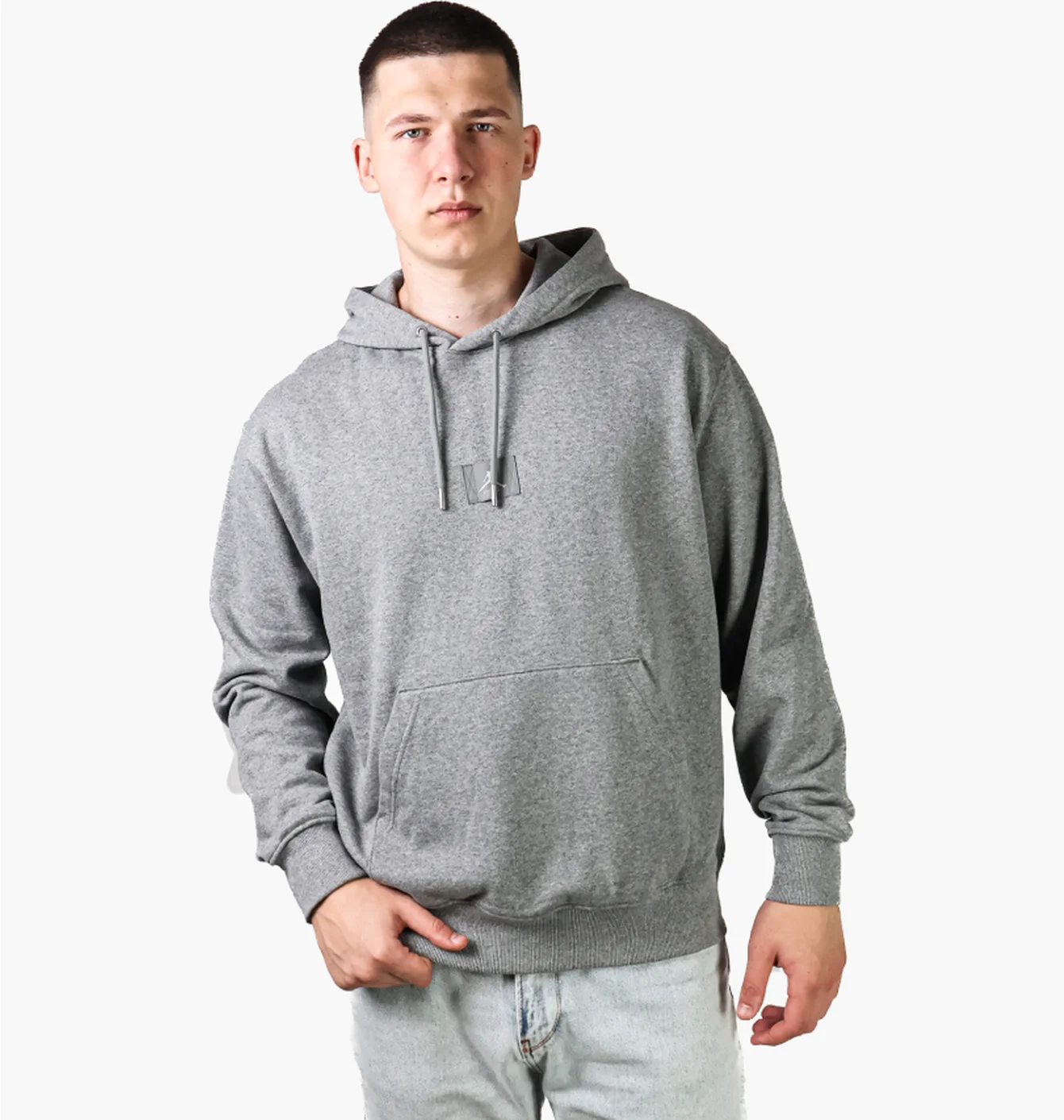 Худі чоловіче Air Jordan Flight Fleece Grey FV7247-091