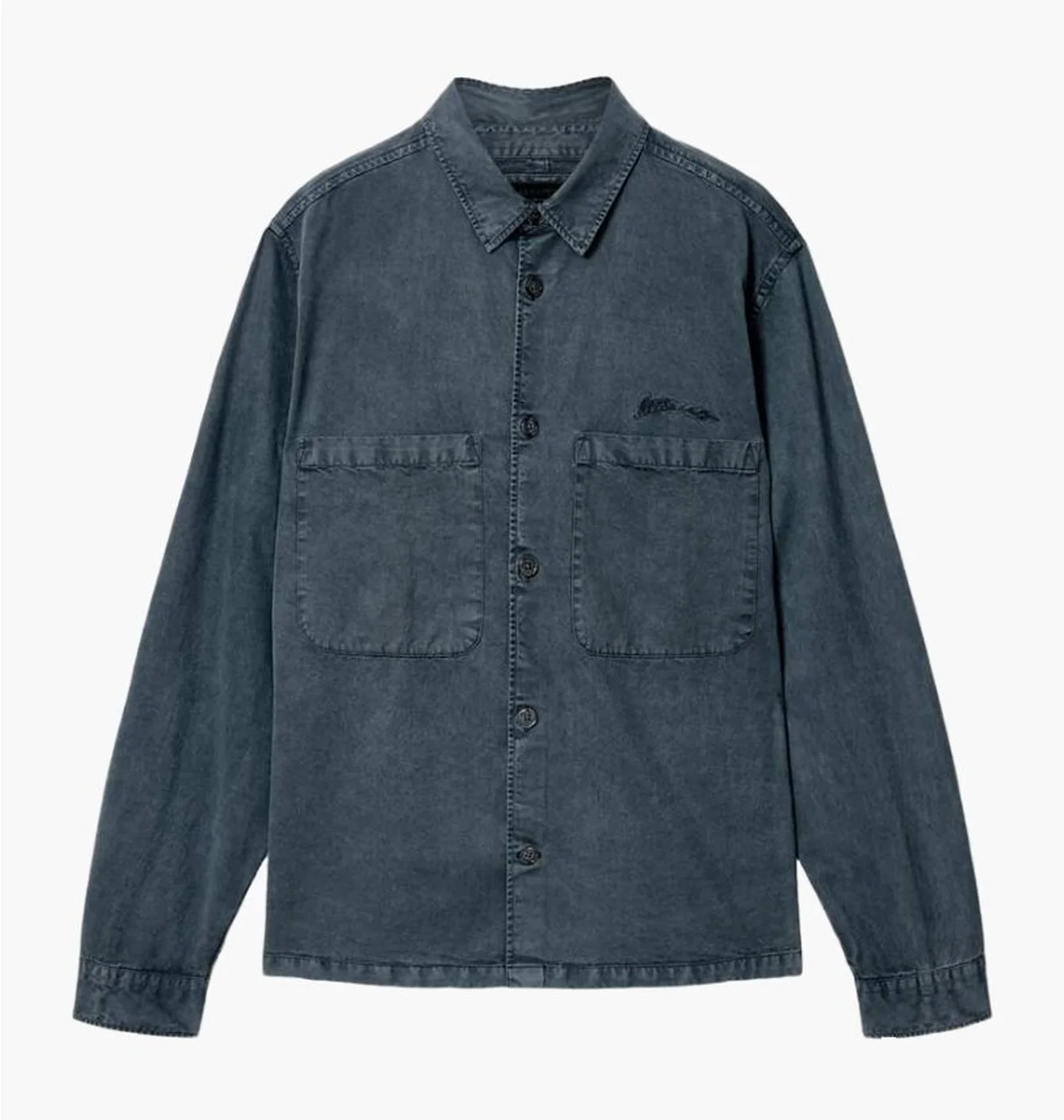Сорочка чоловіча ALLSAINTS Rohdi Blue M076SD