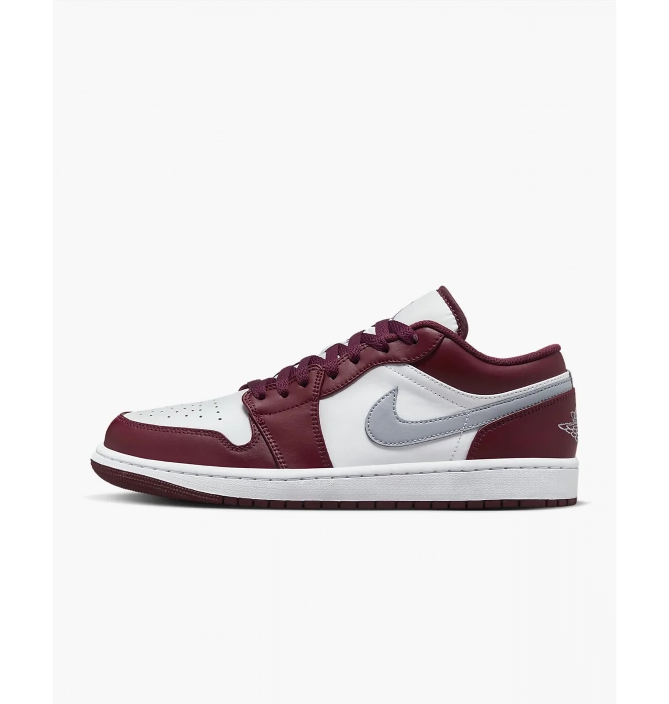 Кросівки чоловічі Nike Air Jordan 1 Low Red/White 553558-615