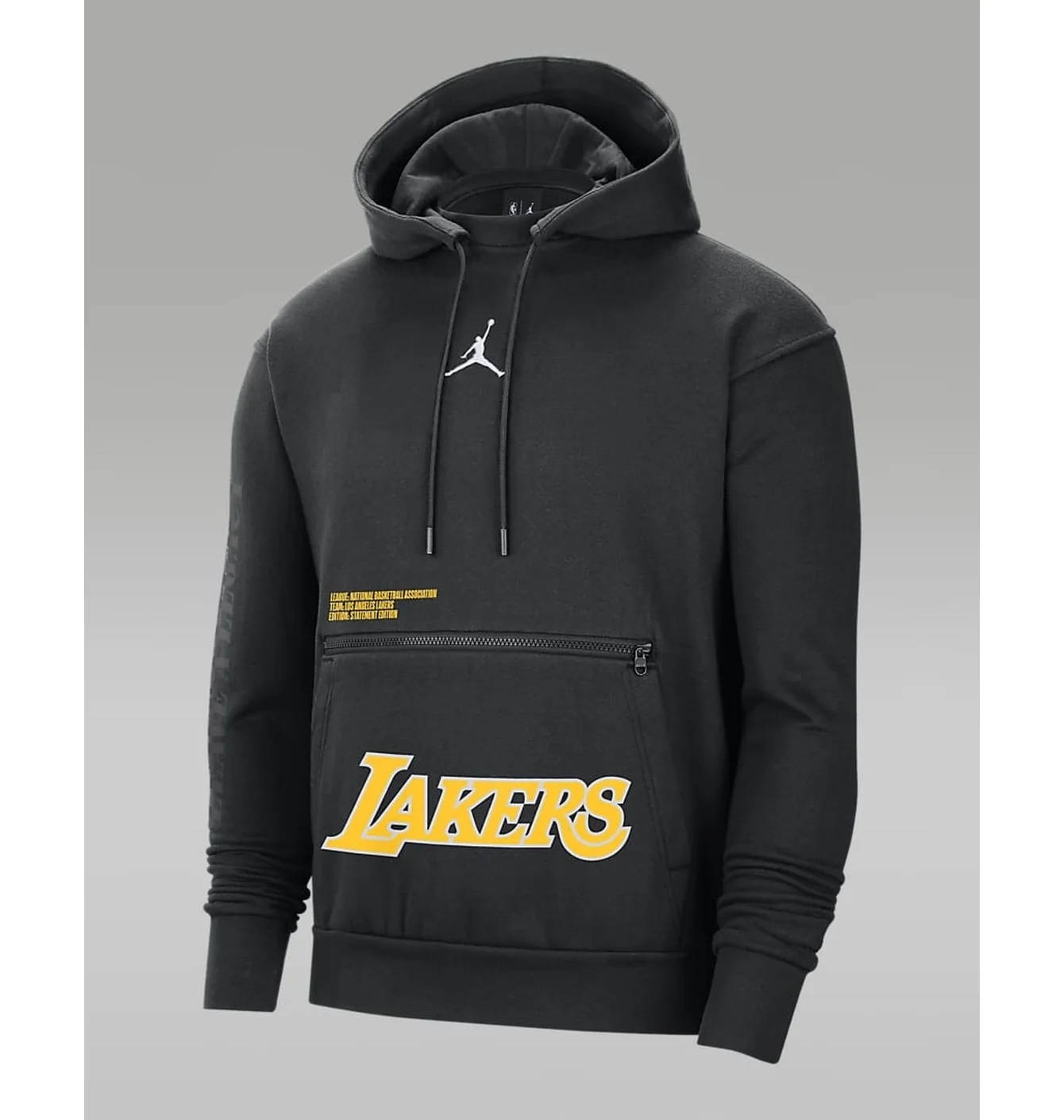 Худі чоловіче Air Jordan Nba Los Angeles Lakers Courtside Statement Edition Black DN4717-010