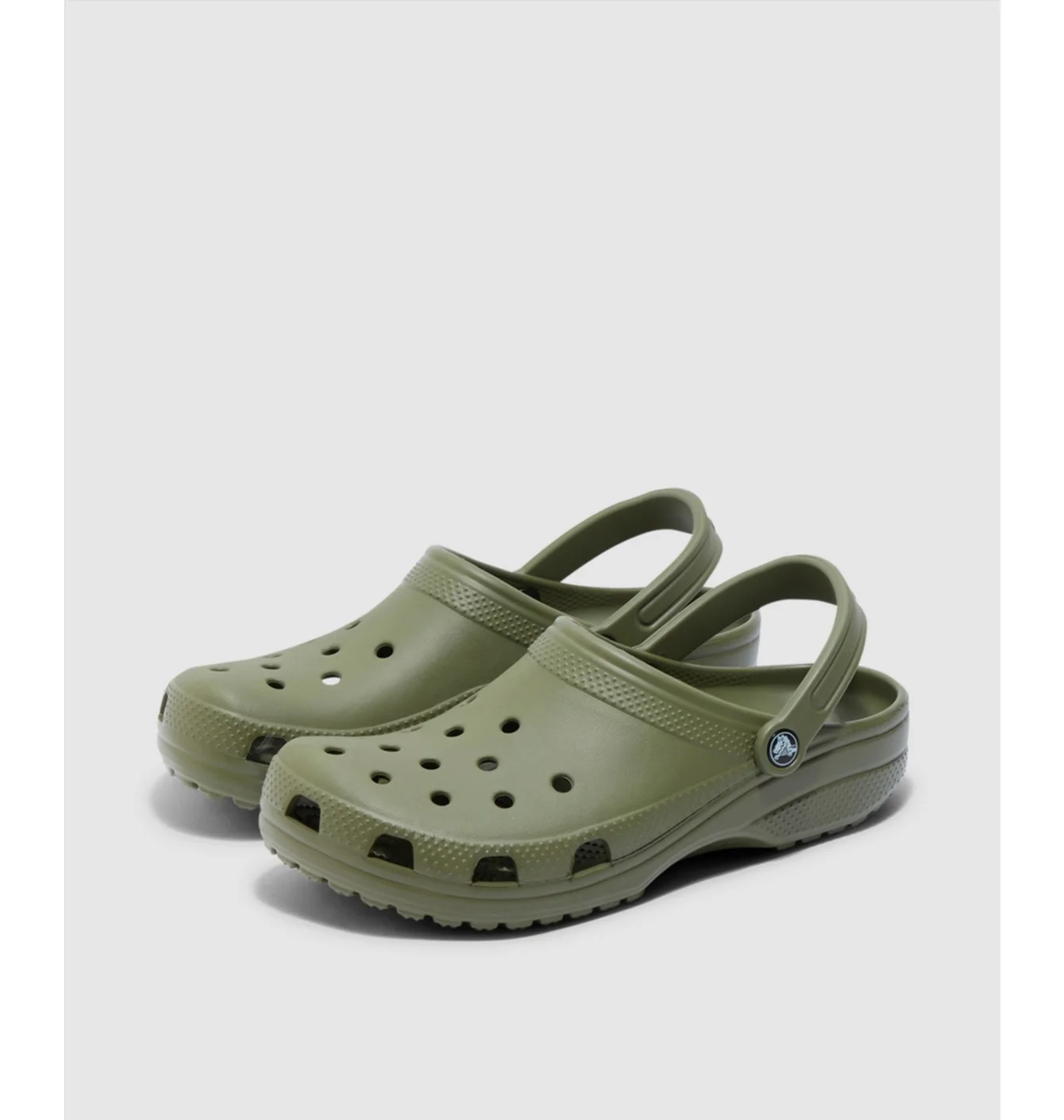 Тапочки чоловічі Crocs Classic Clog Olive 10001-309