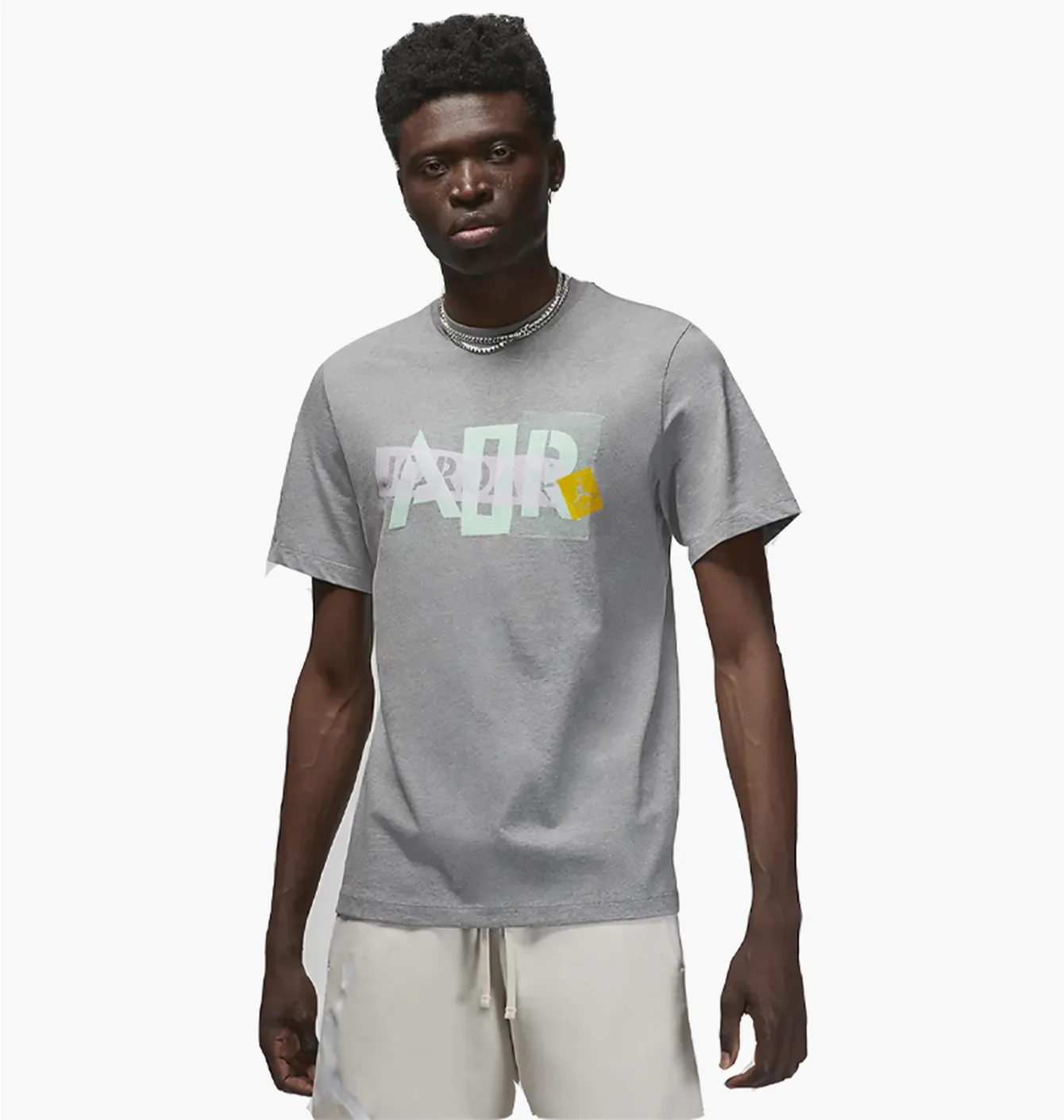 Футболка чоловіча Air Jordan Brand Graphic T-Shirt Grey DM1426-091