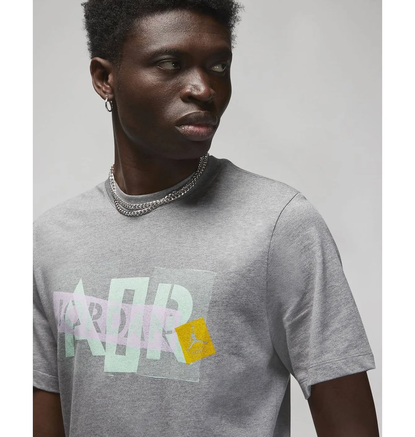 Футболка чоловіча Air Jordan Brand Graphic T-Shirt Grey DM1426-091