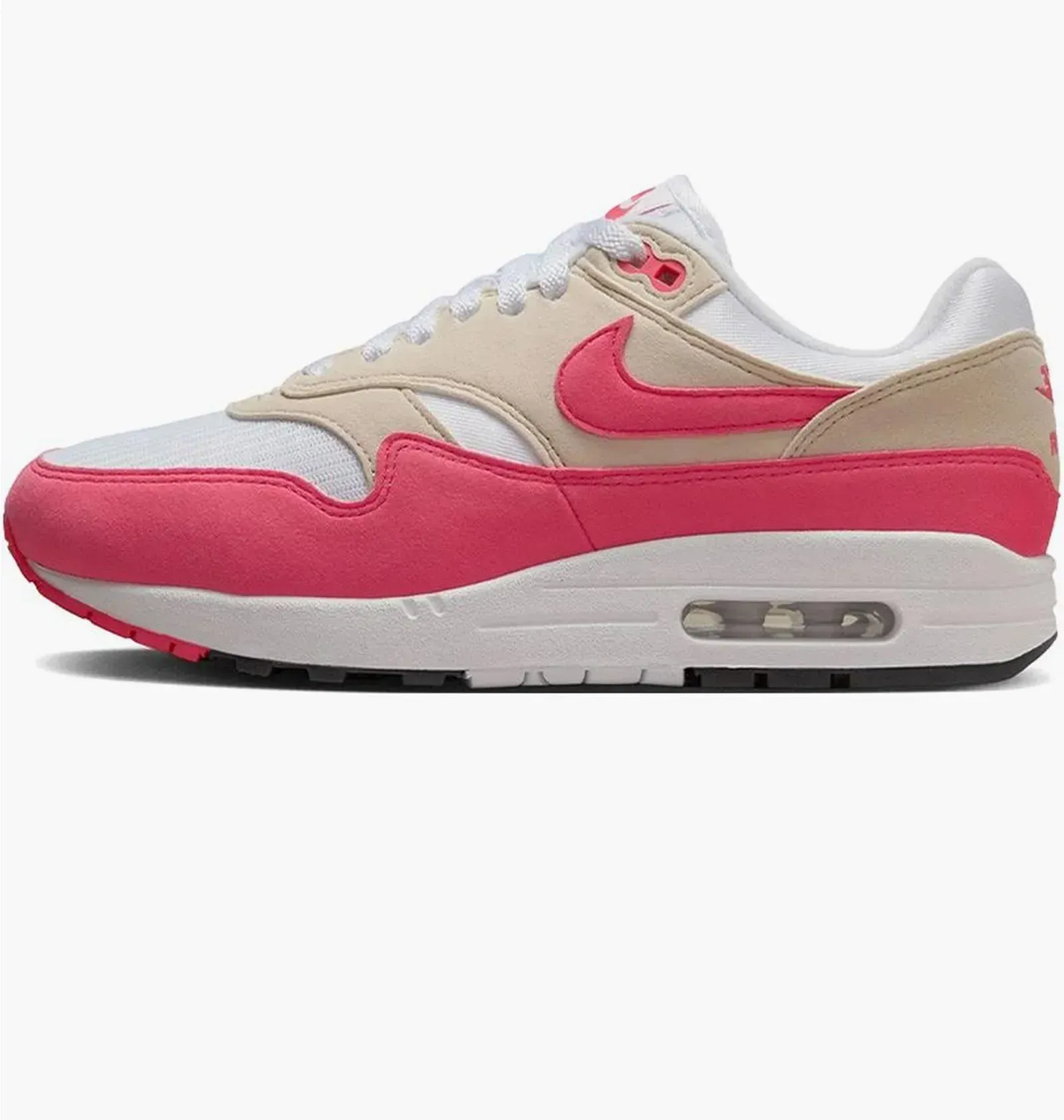 Кросівки жіночі Nike Air Max 1 Beige/Pink (DZ2628-110)
