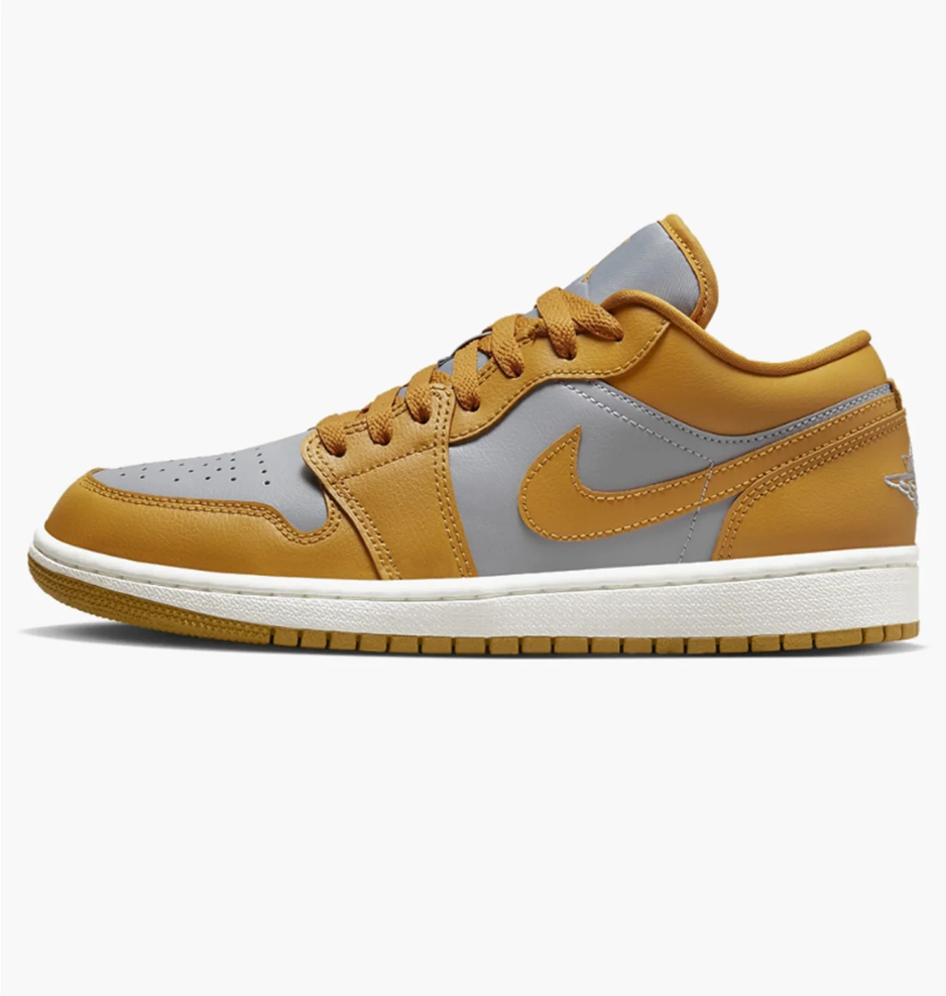 Кросівки жіночі Nike Air Jordan 1 Low Yellow/Grey Dc0774-020