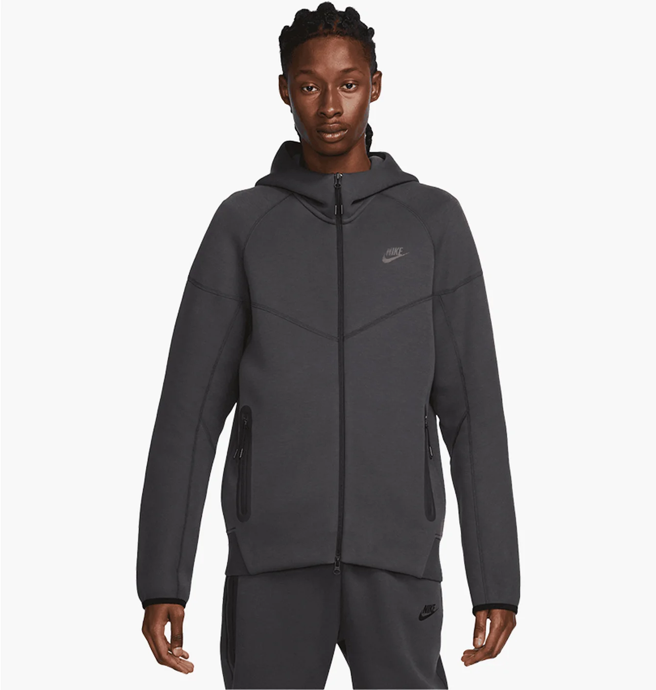 Толстовка чоловіча Nike Sportswear Tech Fleece Windrunner Black FB7921-060