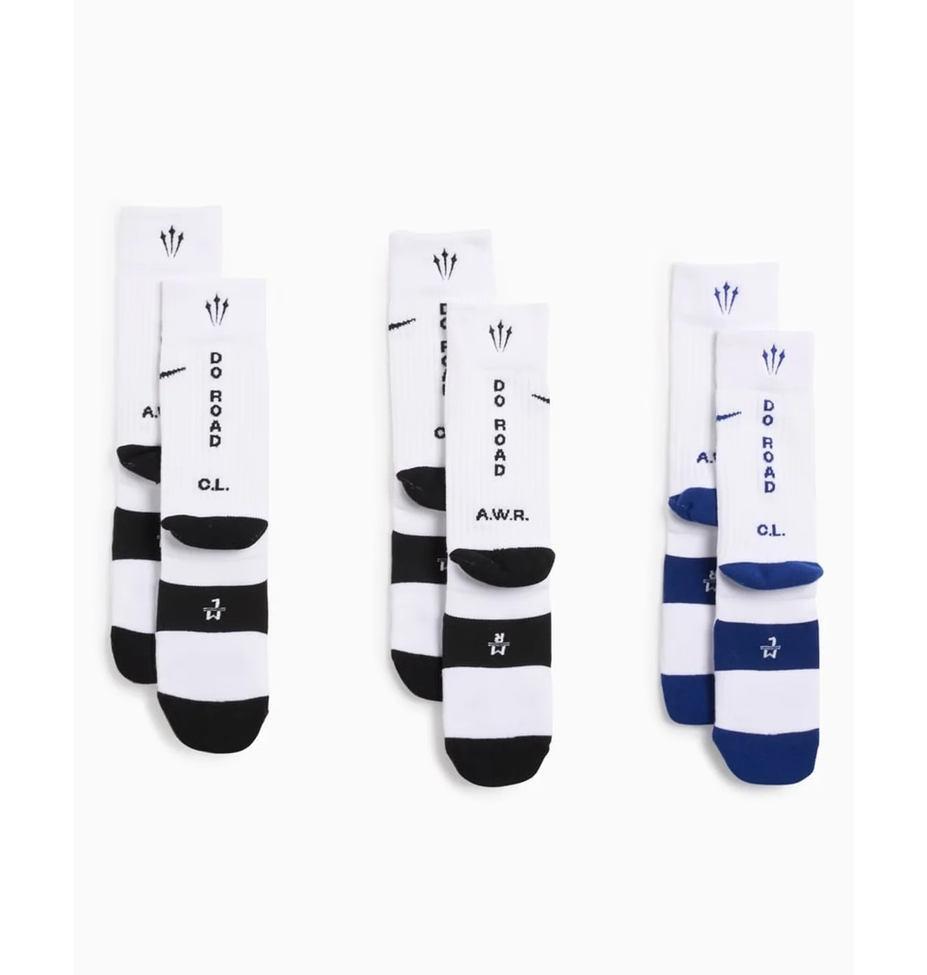 Шкарпетки унісекс Nike Nocta Crew Socks White (3 пари) FV3806-900