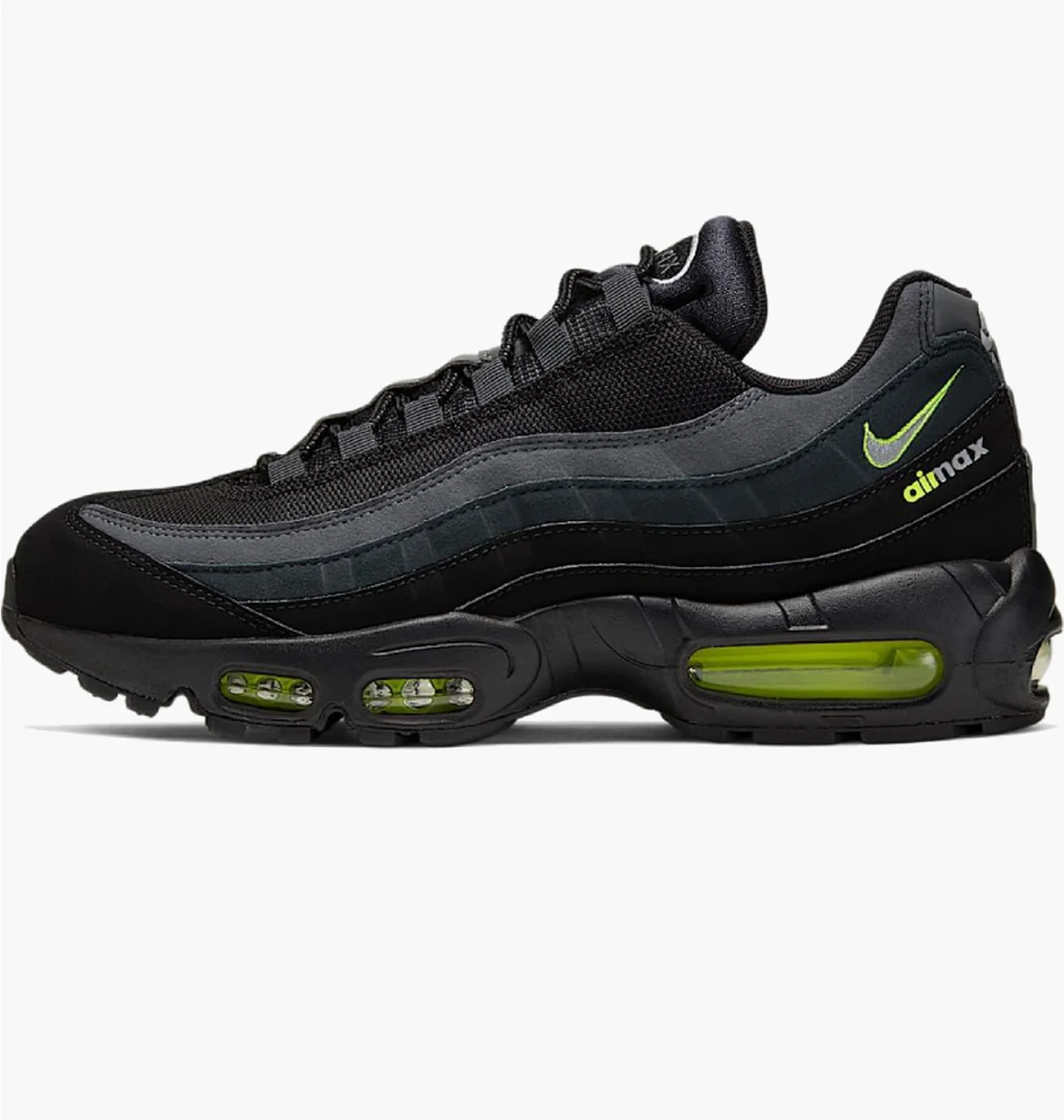 Кросівки чоловічі Nike Air Max 95 Retro Logo Black CV1635-002