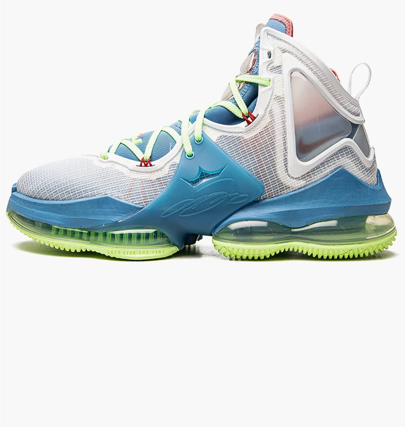 Кросівки унісекс Nike Lebron James Xix Dutchlime Glow Blue/White Dc9339-400