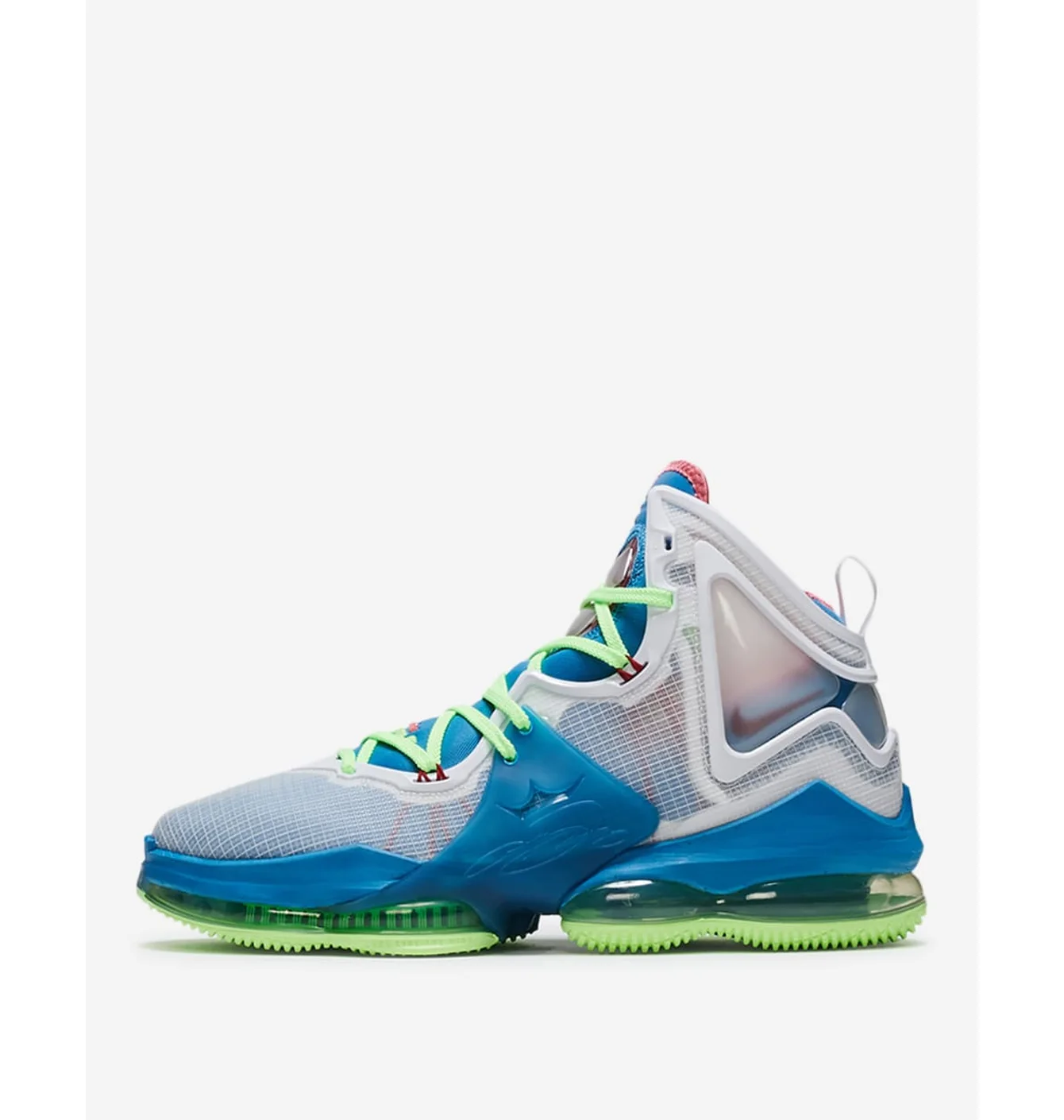 Кросівки унісекс Nike Lebron James Xix Dutchlime Glow Blue/White Dc9339-400