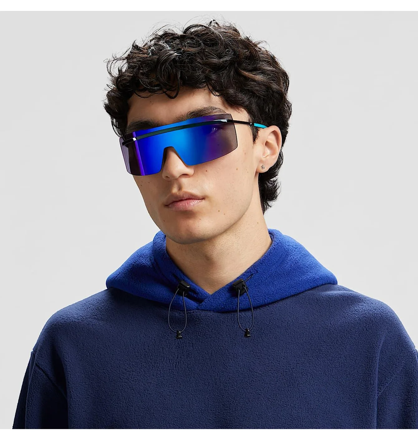 Окуляри унісекс Nike Echo Shield Blue FD1884-414