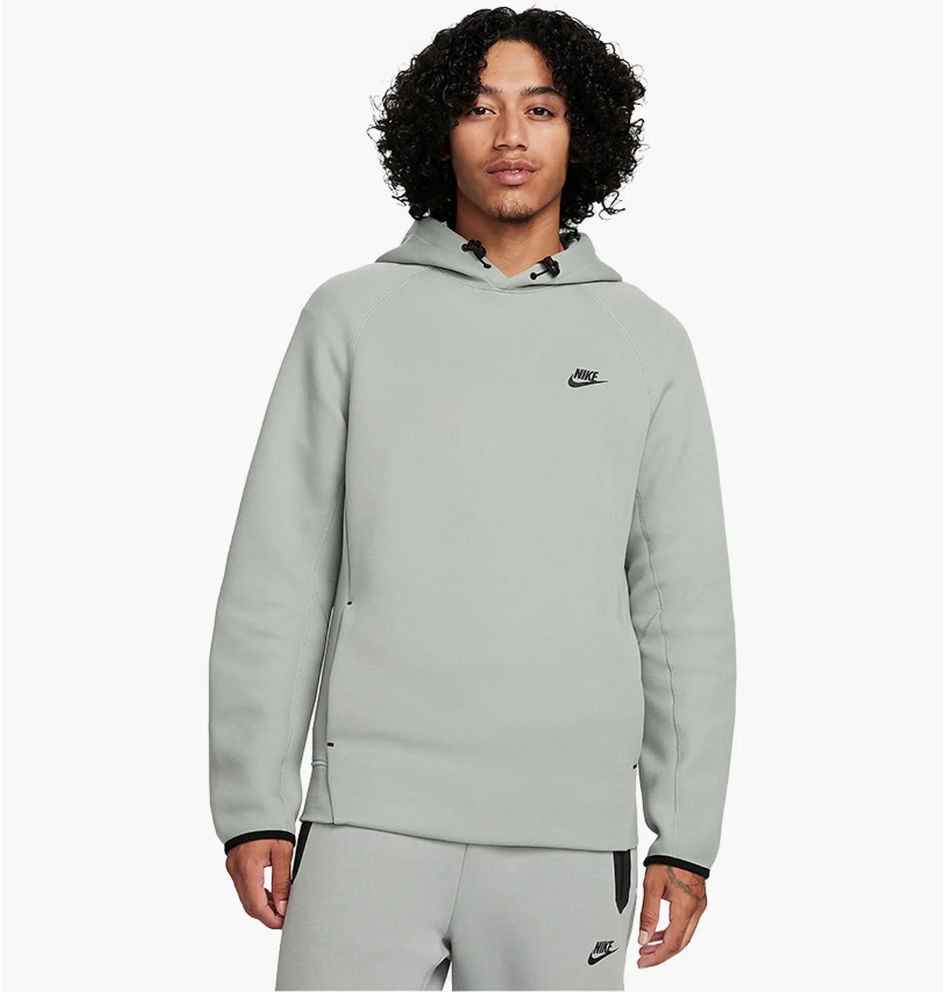 Худі чоловіче Nike Sportswear Tech Fleece Grey FB8016-330