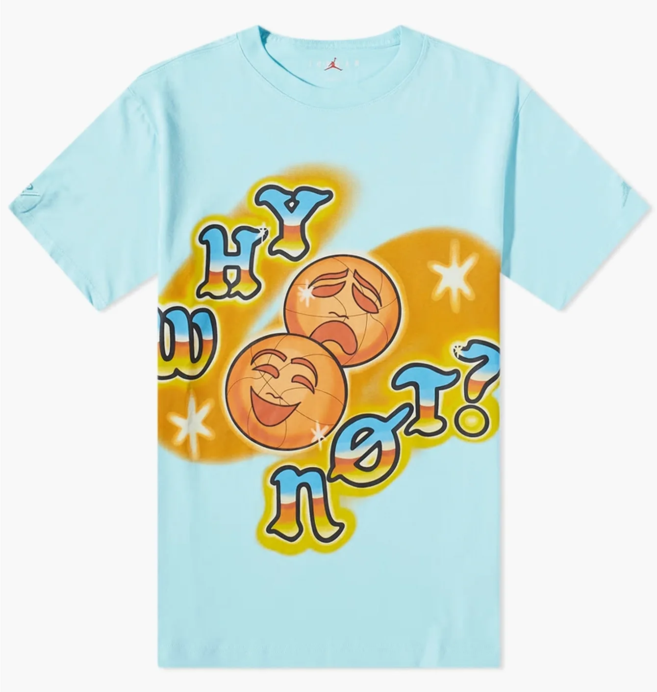 Футболка чоловіча Air Jordan Westbrook Why Not Tee Light Blue DO2505-482