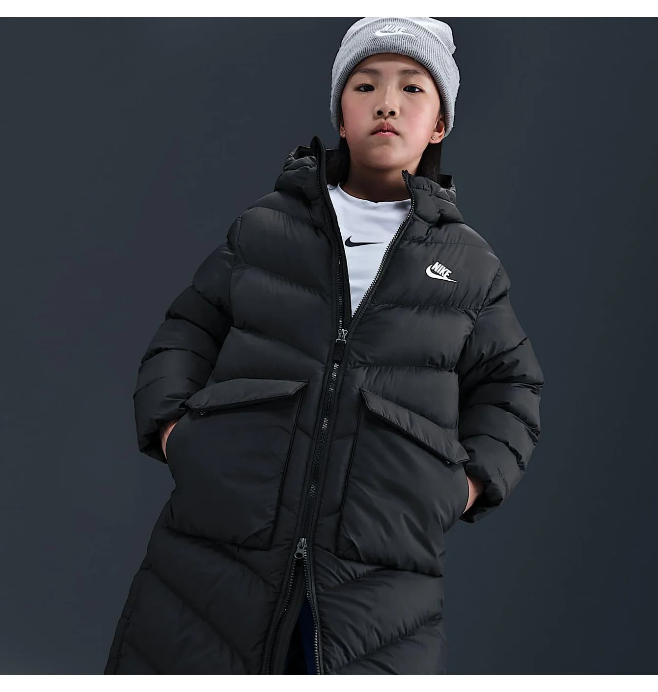Пуховик дитячий Nike Sportswear All Day Play Black HJ2538-010