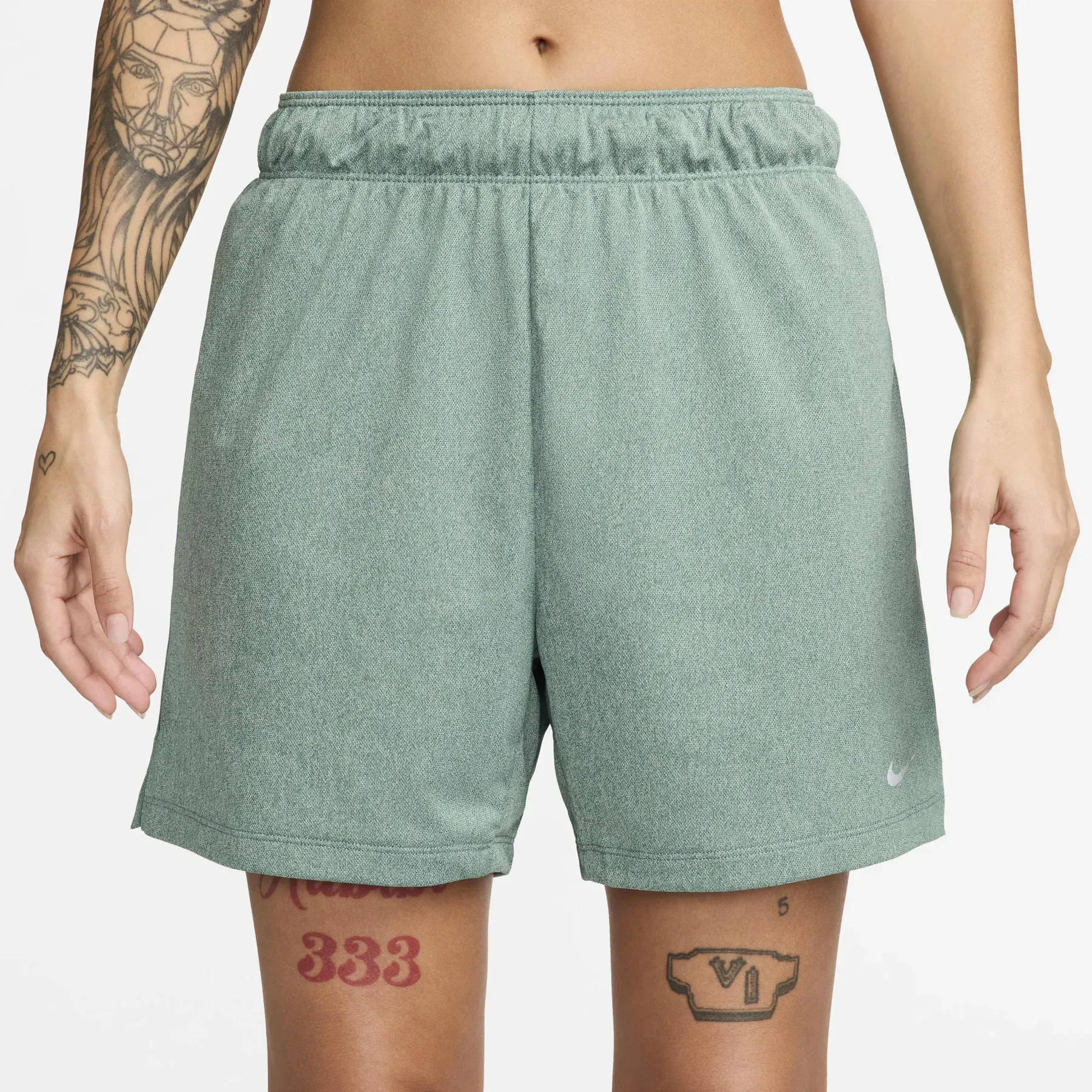 Шорти жіночі Nike Attack Dri-Fit Fitness Mid-Rise (DX6024-361)