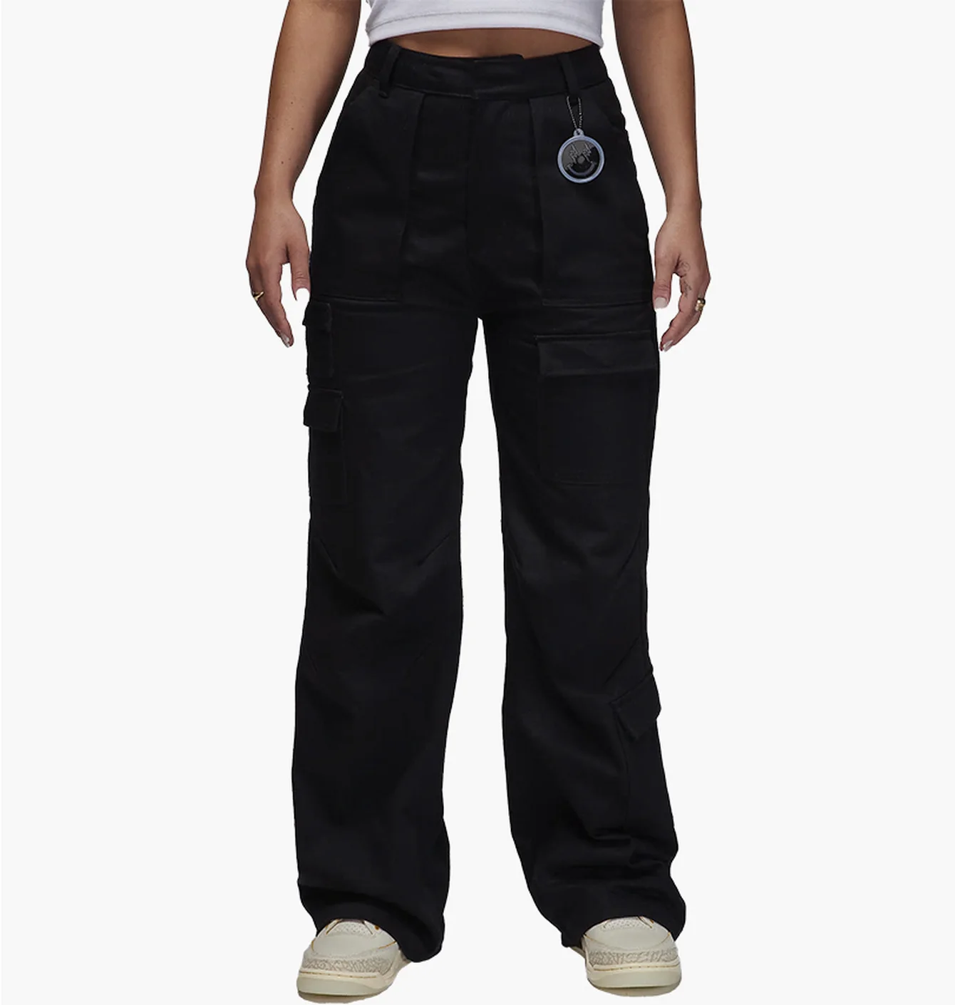 Штани жіночі Air Jordan X J Balvin Woven Pants Black FJ6149-010