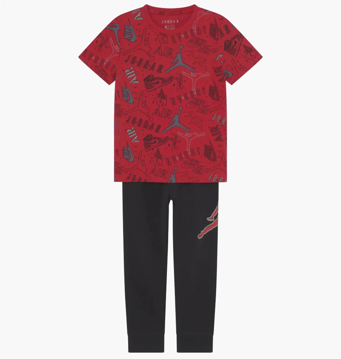 Спортивний костюм дитячий Air Jordan Set Black/Red 85A961-023