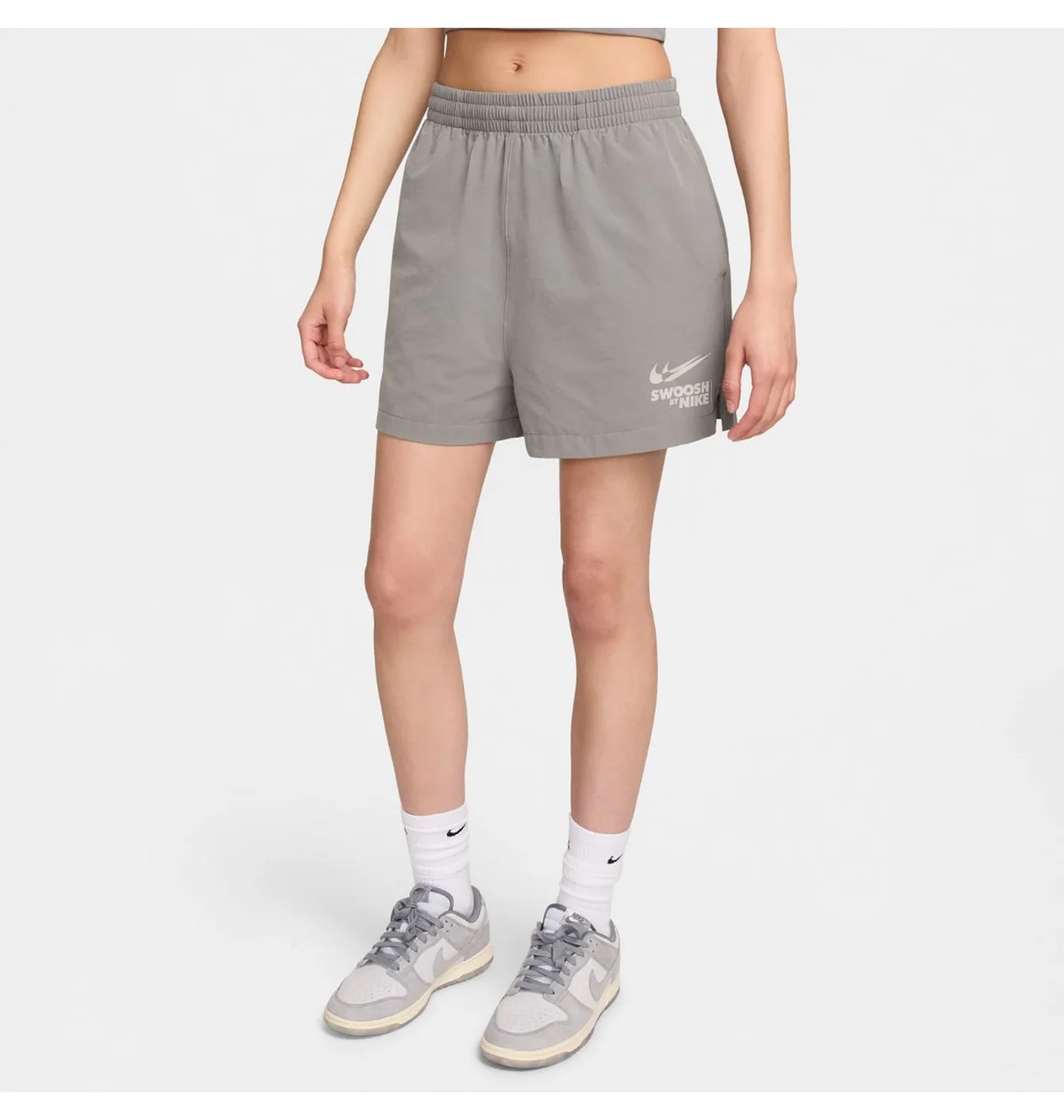 Шорти жіночі Nike Nsw Woven Short Gls Grey HF5529-029
