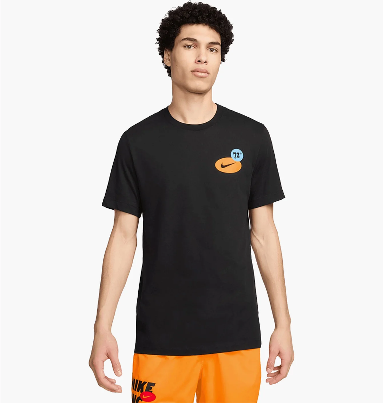 Футболка чоловіча Nike Df Tee Black FV8366-010