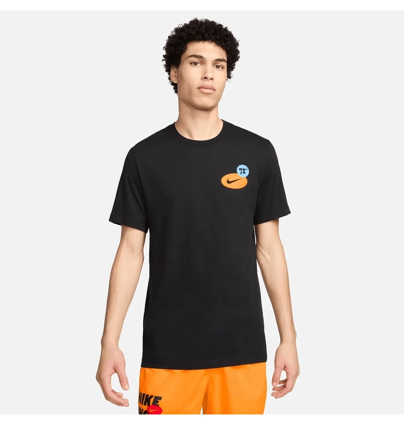 Футболка чоловіча Nike Df Tee Black FV8366-010