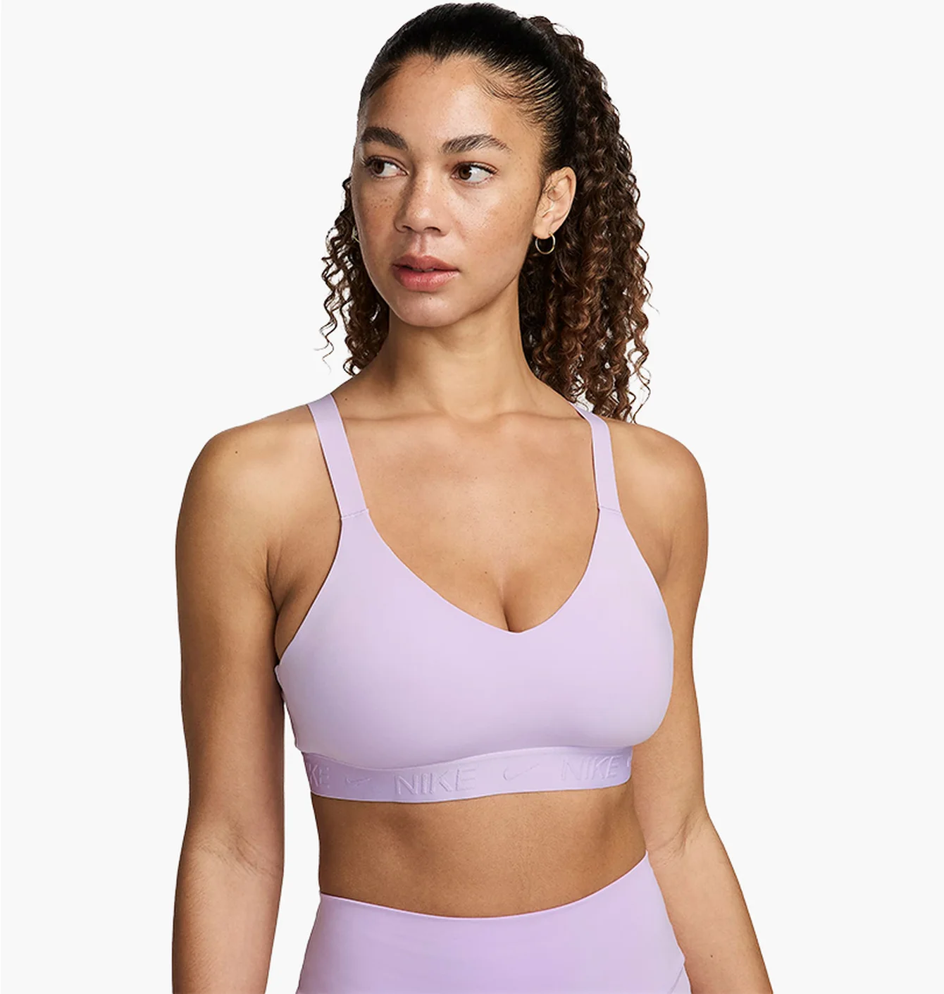 Топ жіночий Nike Indy Medium Support Padded Adjustable Sports Bra Violet FD1065-512