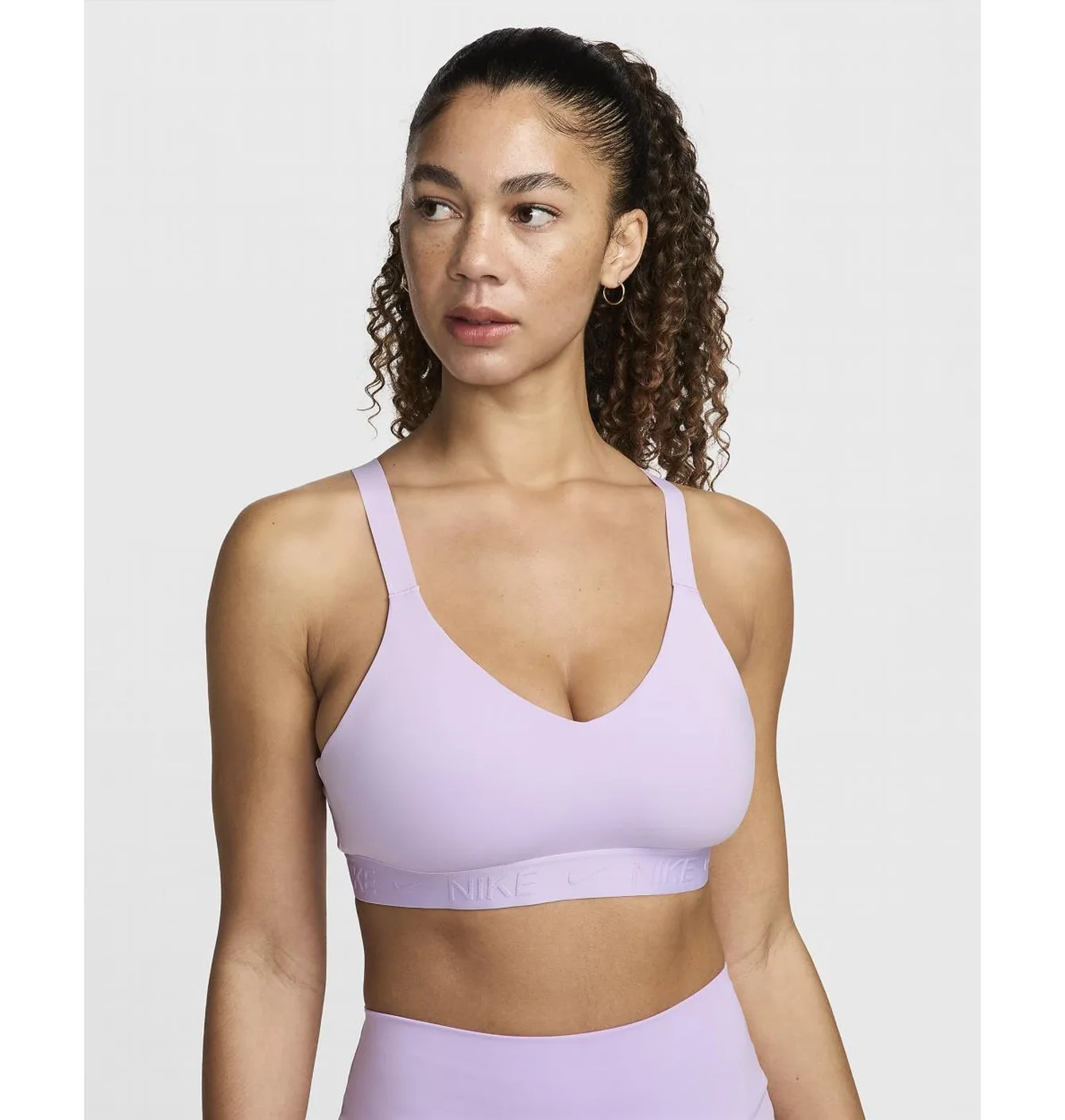 Топ жіночий Nike Indy Medium Support Padded Adjustable Sports Bra Violet FD1065-512
