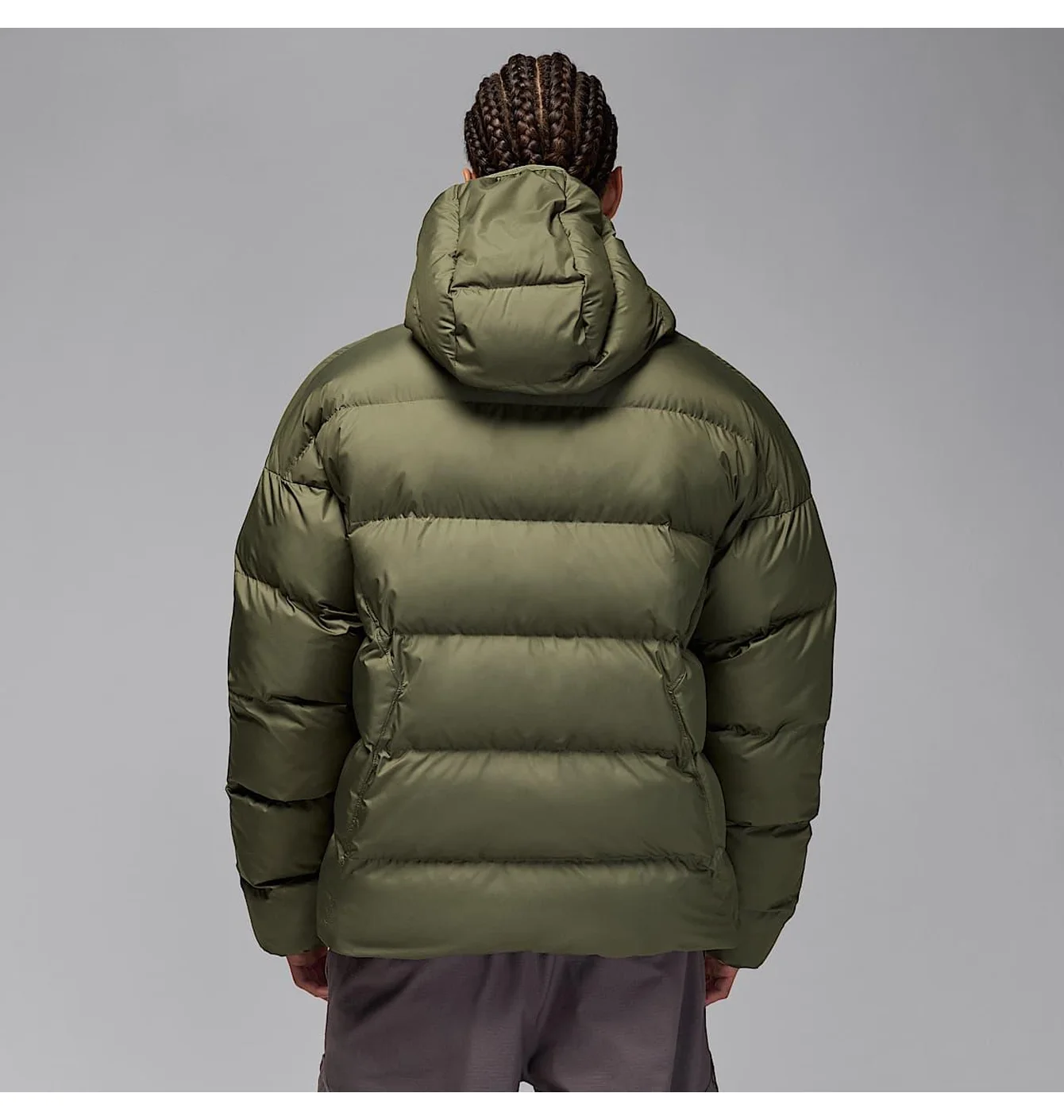 Пуховик чоловічий Air Jordan Brooklyn Therma-Fit Olive HV0532-222