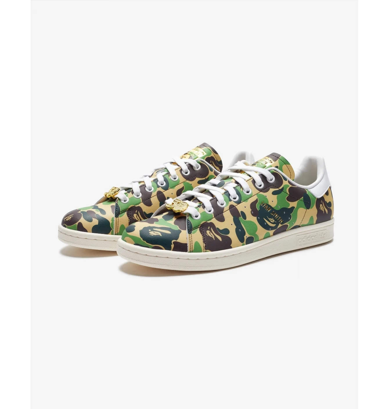 Кросівки чоловічі Adidas X Bape Stan Smith Camo/Olive IG8949