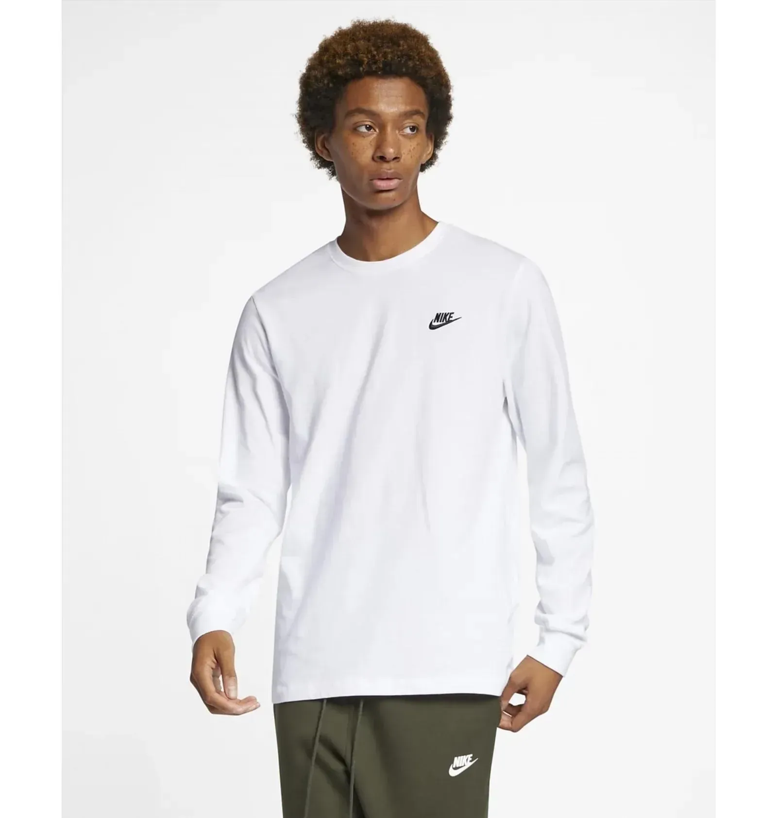 Кофта чоловіча Nike Nsw Club Tee Ls (AR5193-100)