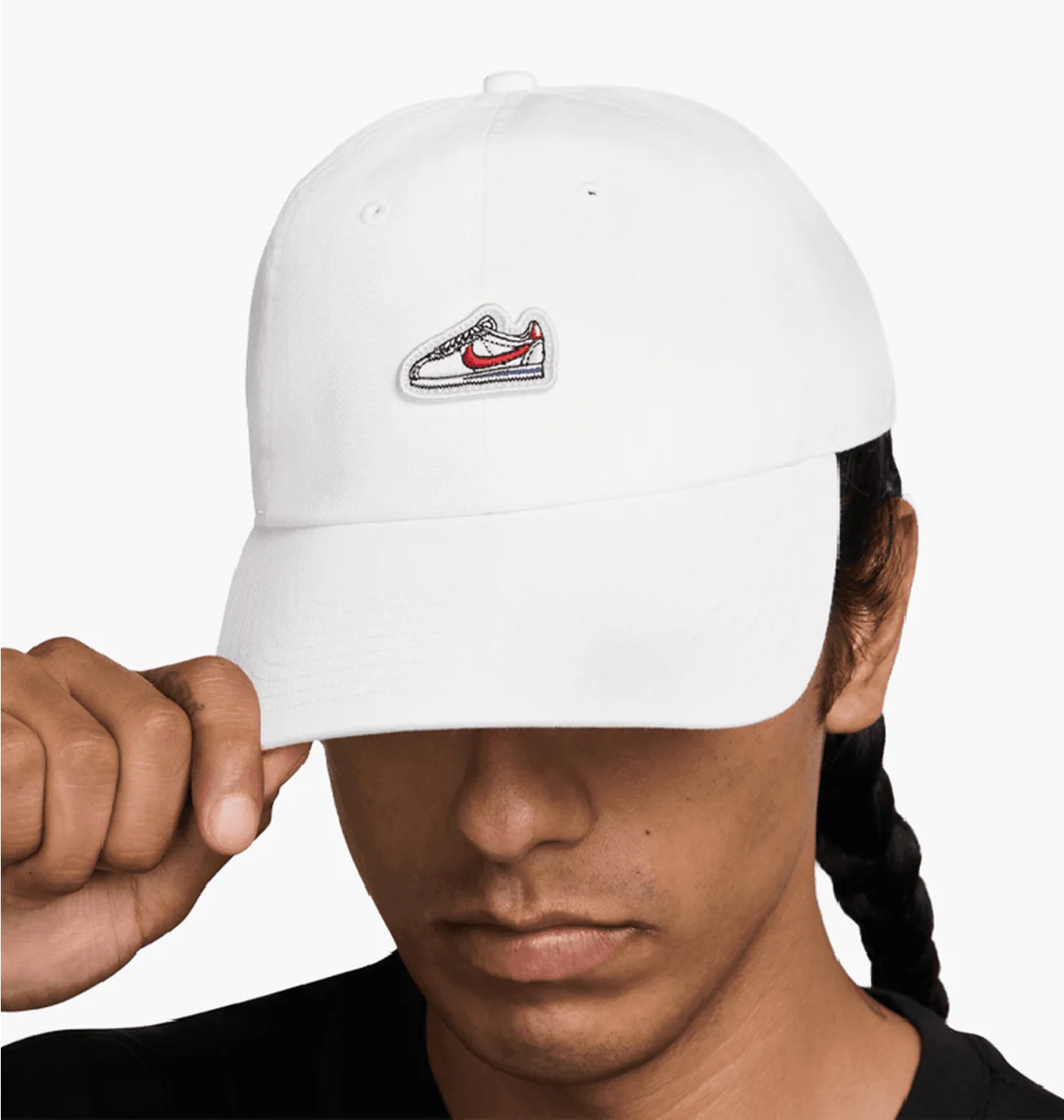 Кепка унісекс Nike Unstructured Cortez Patch Cap White HJ7124-100