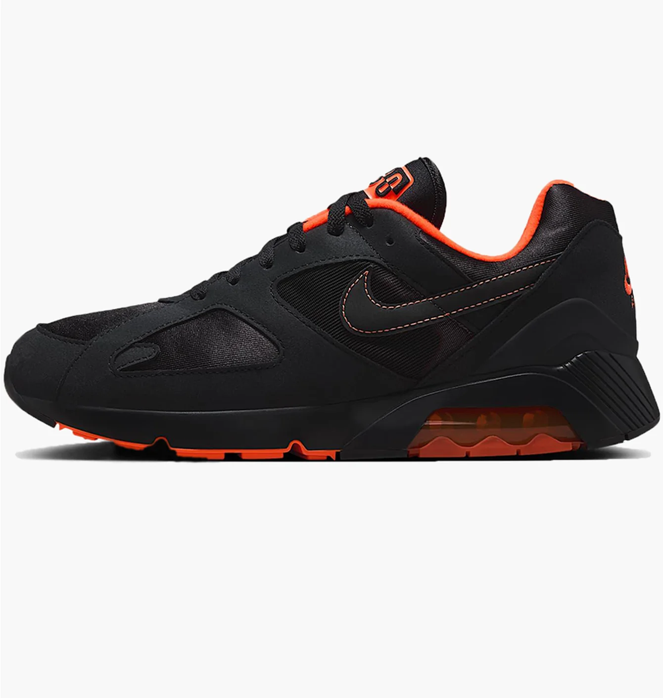 Кросівки чоловічі Nike Air 180 Black/Orange FJ9259-002