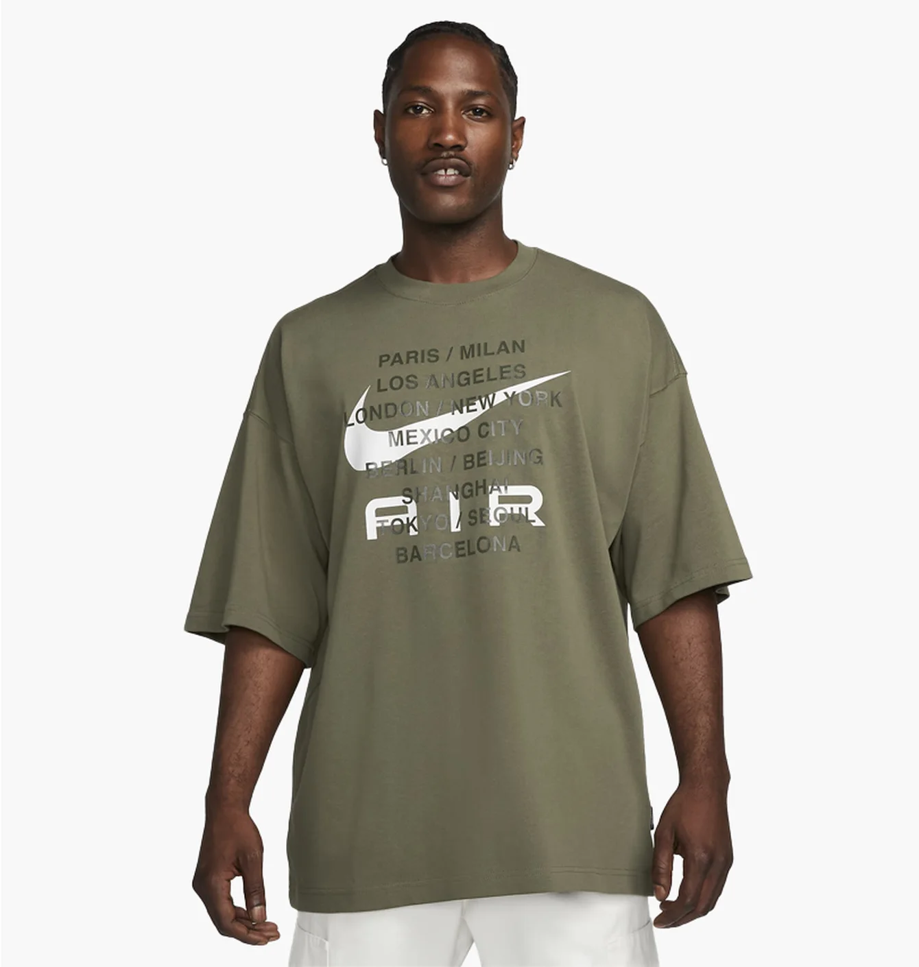 Футболка чоловіча Nike T-Shirt Sportswear Olive FD1249-222
