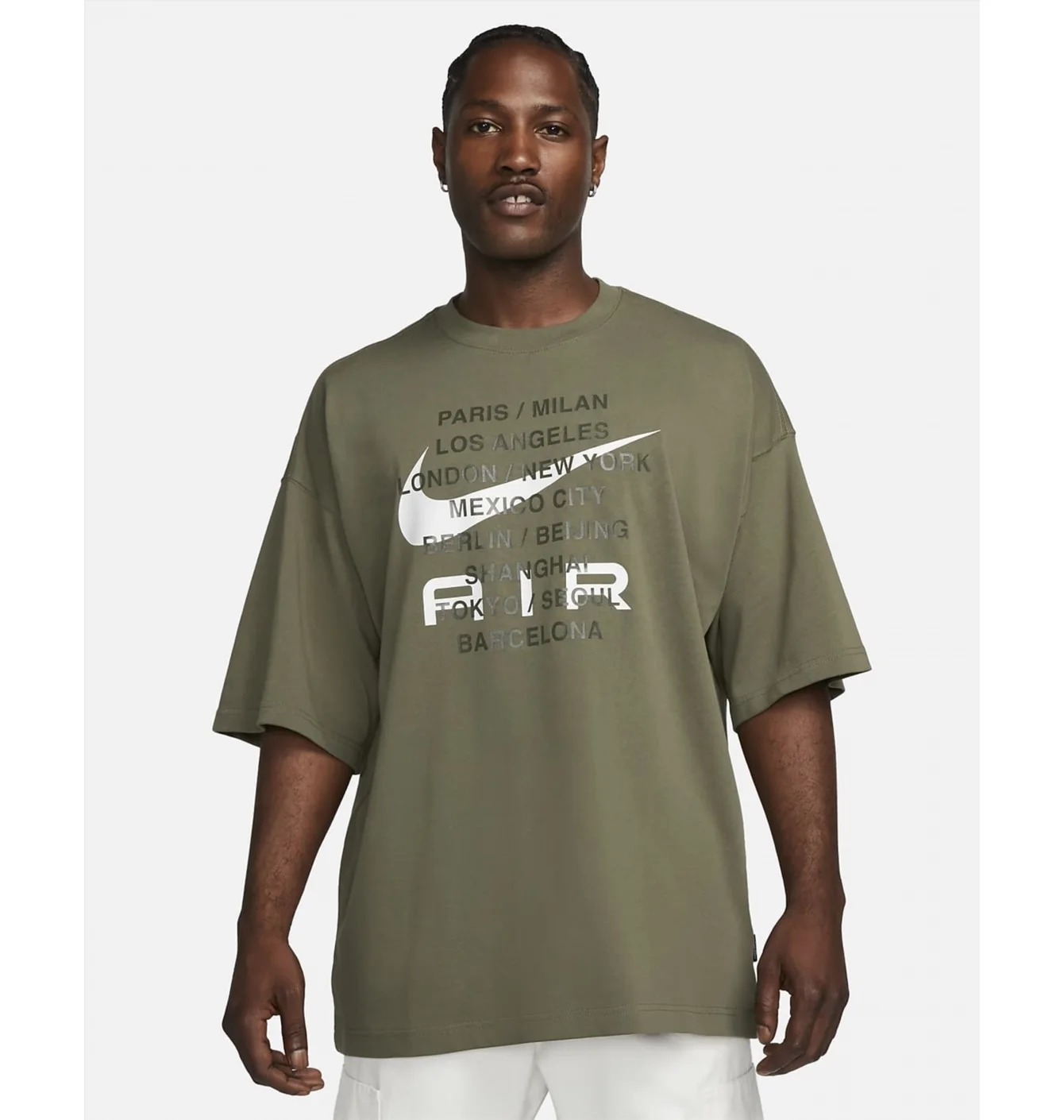 Футболка чоловіча Nike T-Shirt Sportswear Olive FD1249-222