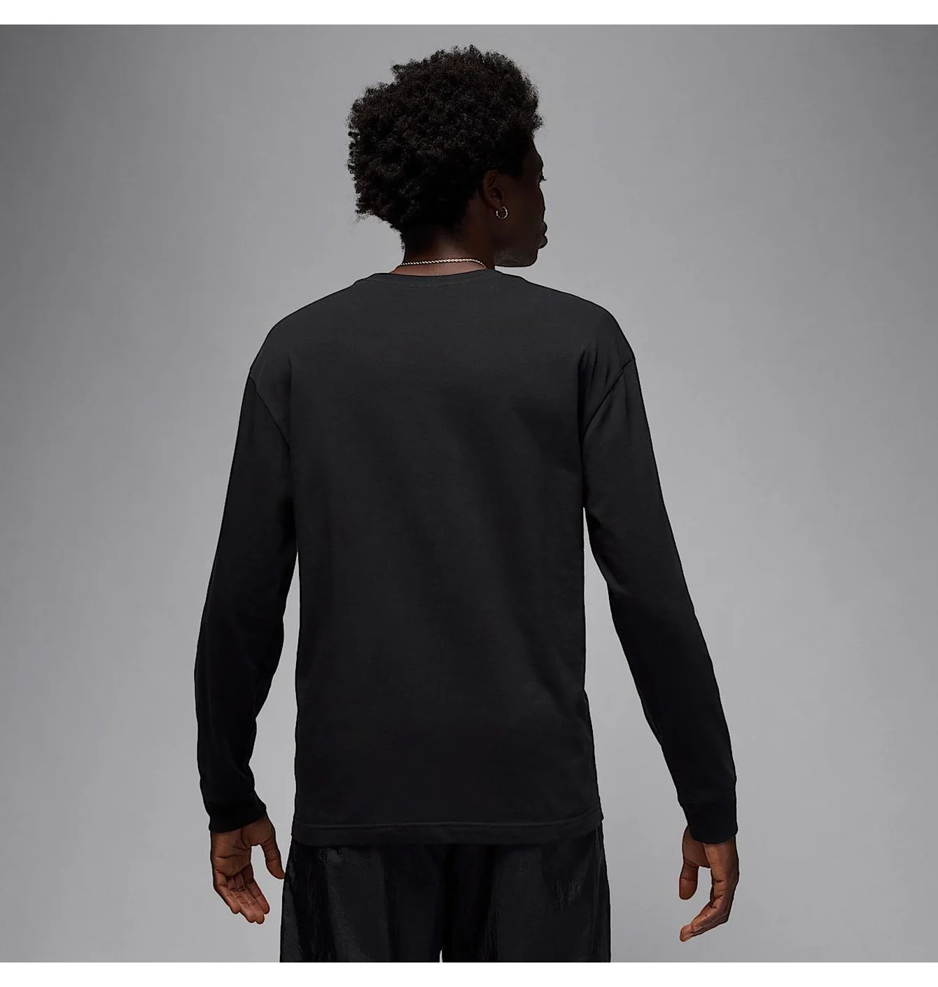 Футболка чоловіча Air Jordan Jumpman MenS Long- Sleeve T- Shirt Black IM9799-011