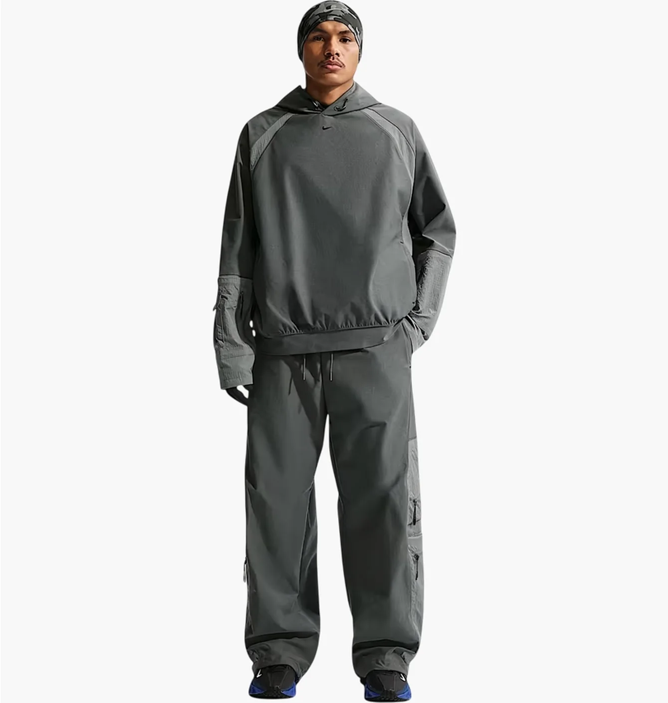 Штани чоловічі Nike Tech Dri-Fit Shori Knit Utility Olive/Grey IF1343-068