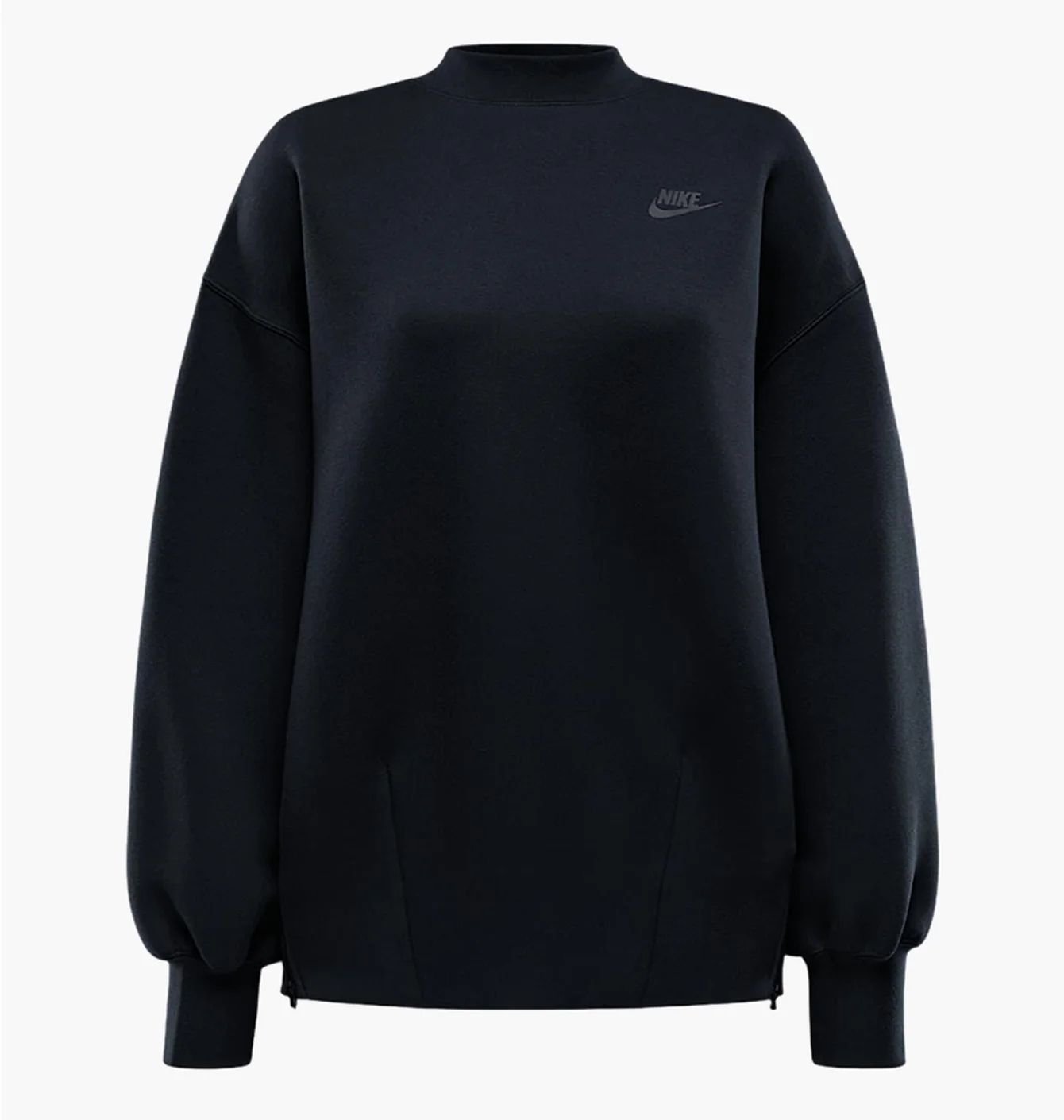 Світшот жіночий Nike W Nsw Tch Flc Os Crew Black FV8041-010