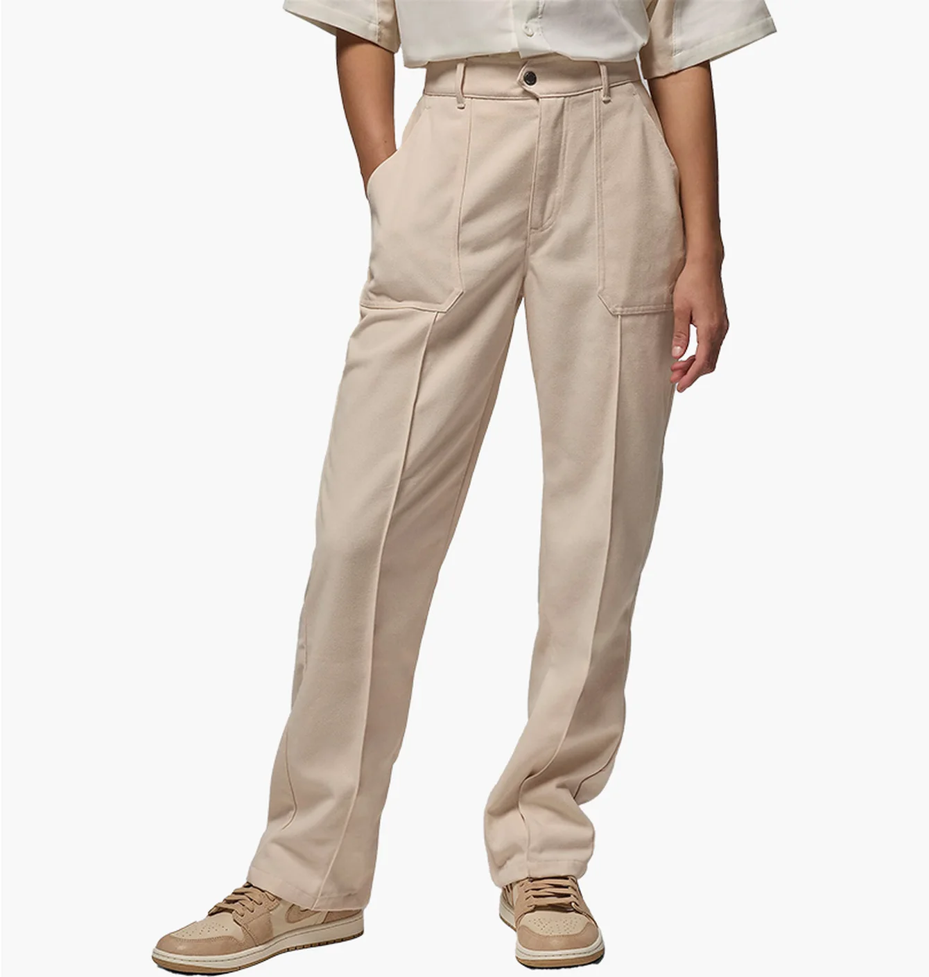 Штани жіночі Air Jordan Woven Pants Beige FN5446-203