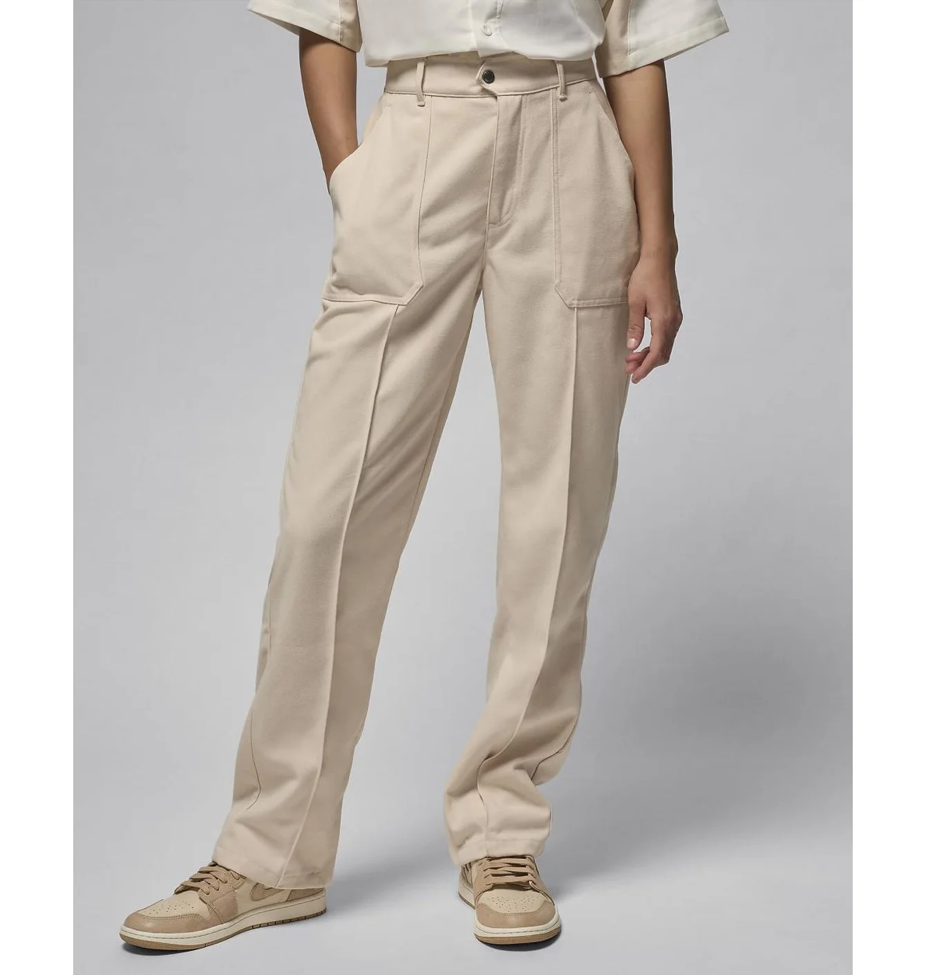 Штани жіночі Air Jordan Woven Pants Beige FN5446-203