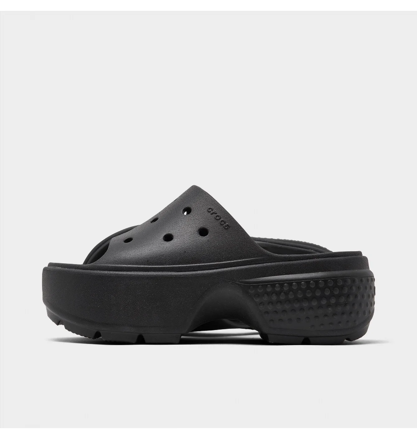 Тапочки жіночі CROCS Stomp Platform Slide Sandals Black 209346-001